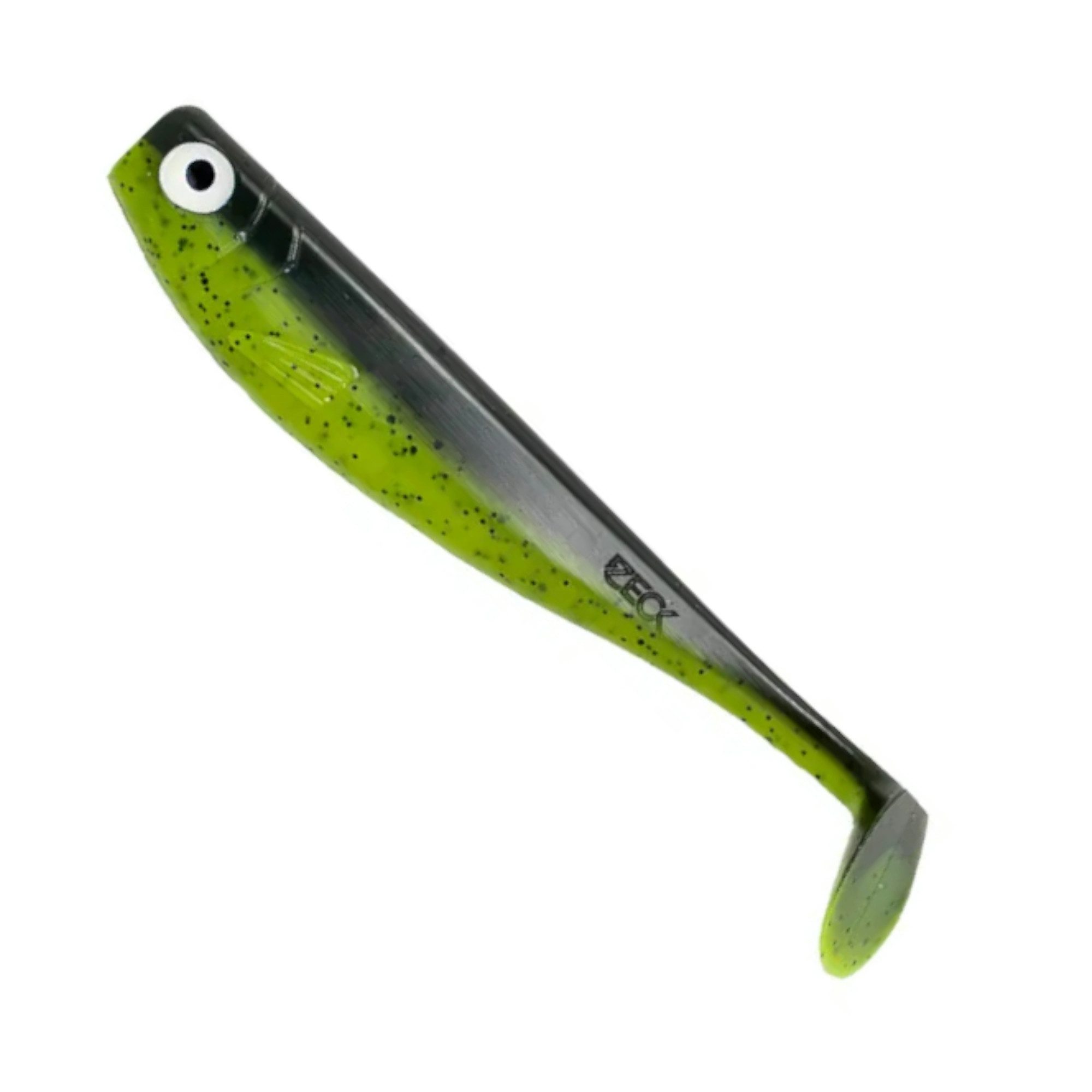 Zeck Fishing Kunstköder ZANDER Gummi 9cm Moor Kiwi 3 pcs