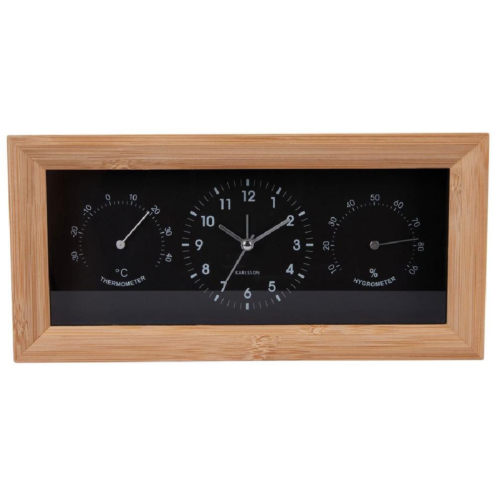 Karlsson Uhr Tischuhr Neat Bamboo Alam günstig online kaufen