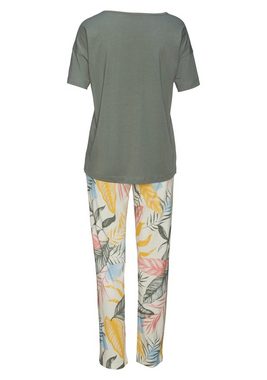 Vivance Dreams Pyjama (2 tlg) mit floralem Druck