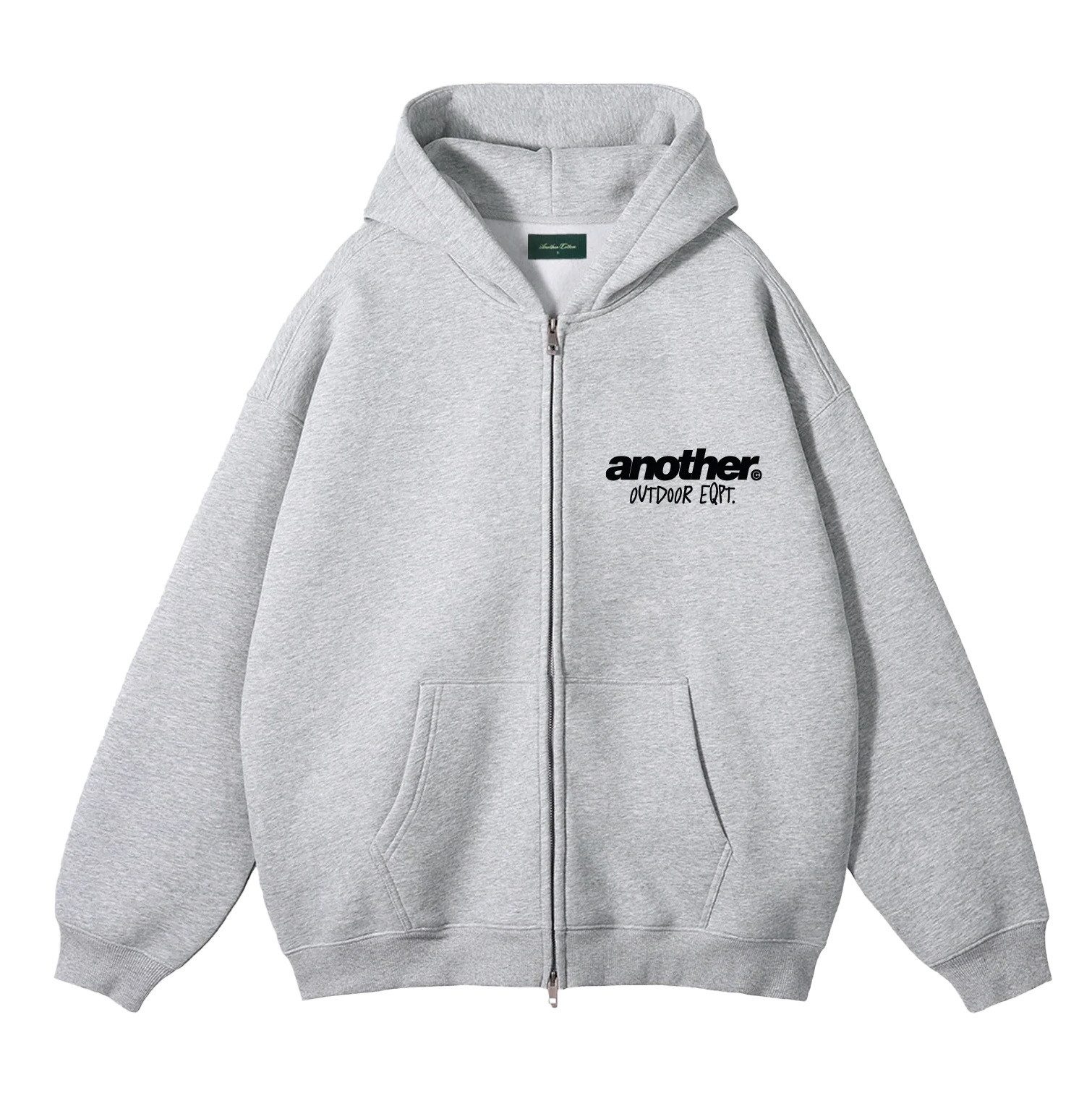 Another Cotton Lab Kapuzensweatjacke Another Cotton Lab Almost Home Zip Hoodie