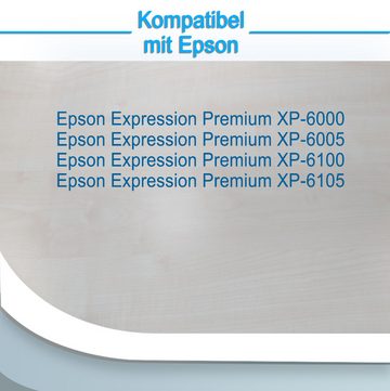 Druckerparadies 20er Pack Druckerpatronen 202 202XL kompatibel mit Epson XP-6105 Tintenpatrone (20-tlg)
