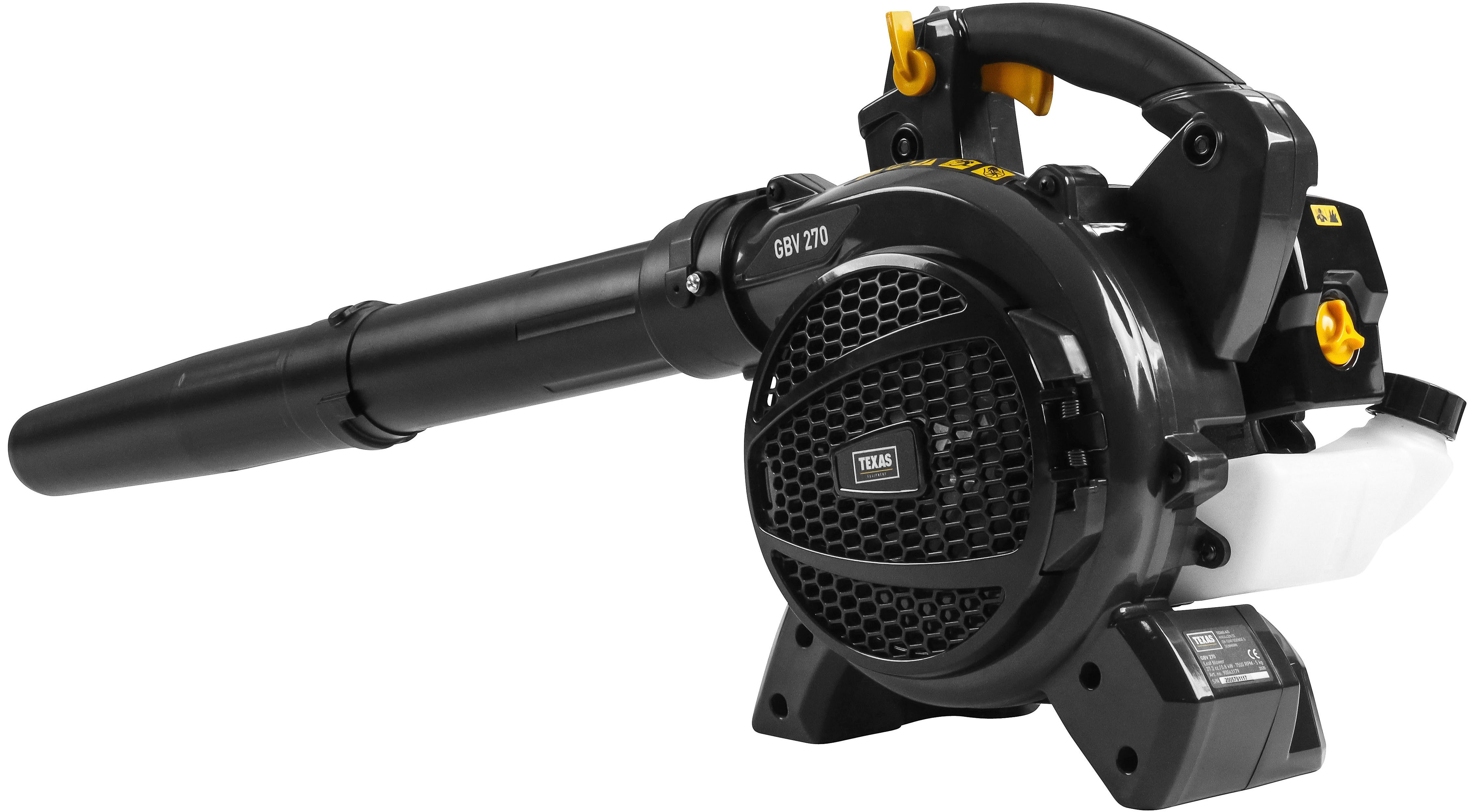 Texas Benzin-Laubbläser 2in1 GBV270, Blasgeschwindigkeit von 250 km/h