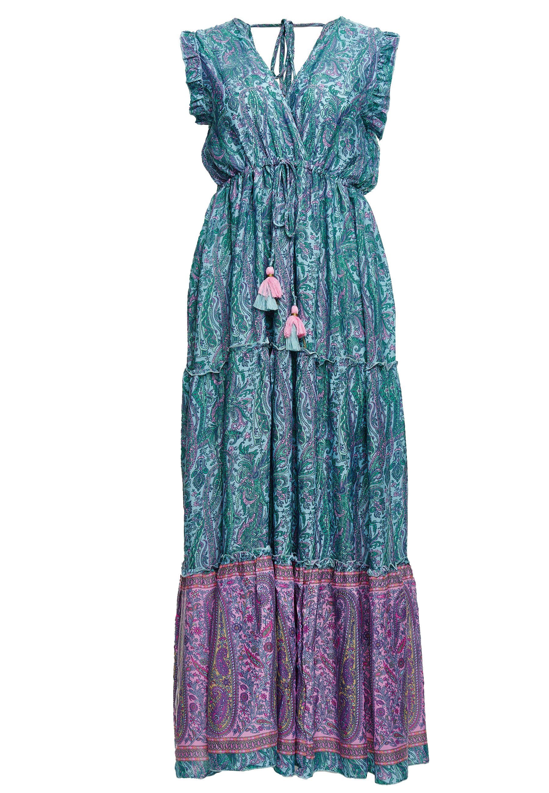 Design, und Viskose Tragekomfort hohen Jerseykleid tollem Aus für Elasthan in Decay