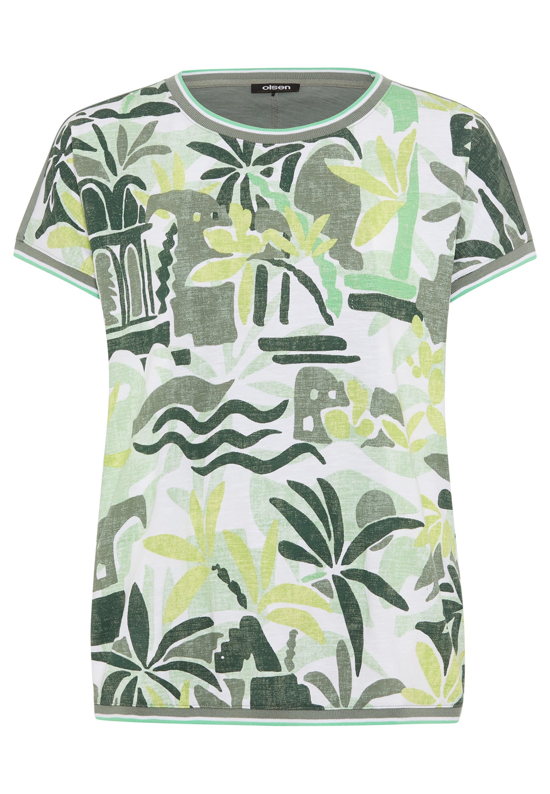 Olsen Kurzarmshirt T-Shirt Short Sleeves