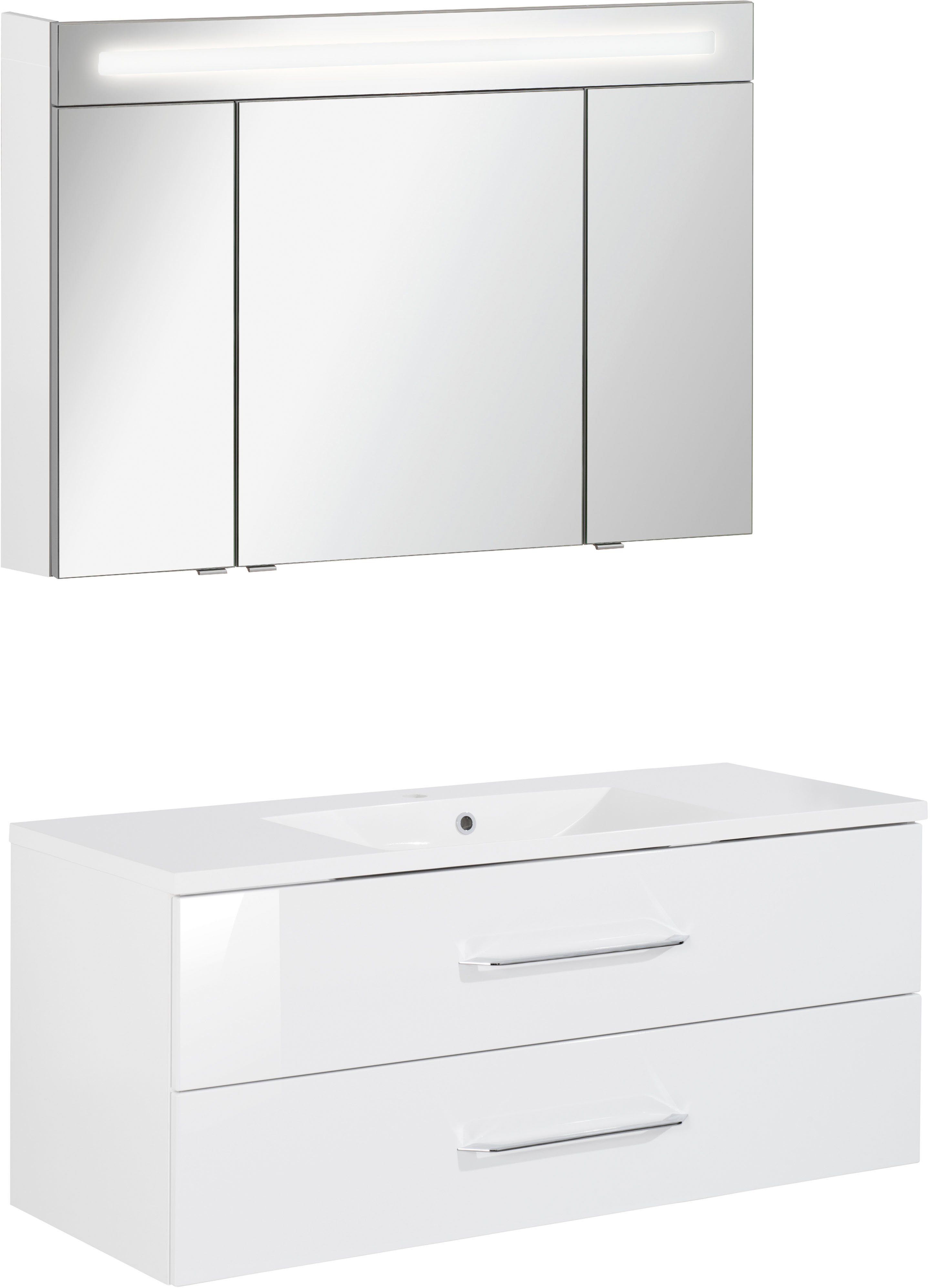 FACKELMANN Waschtisch Waschplatz-Set B.Clever, 3-teilig