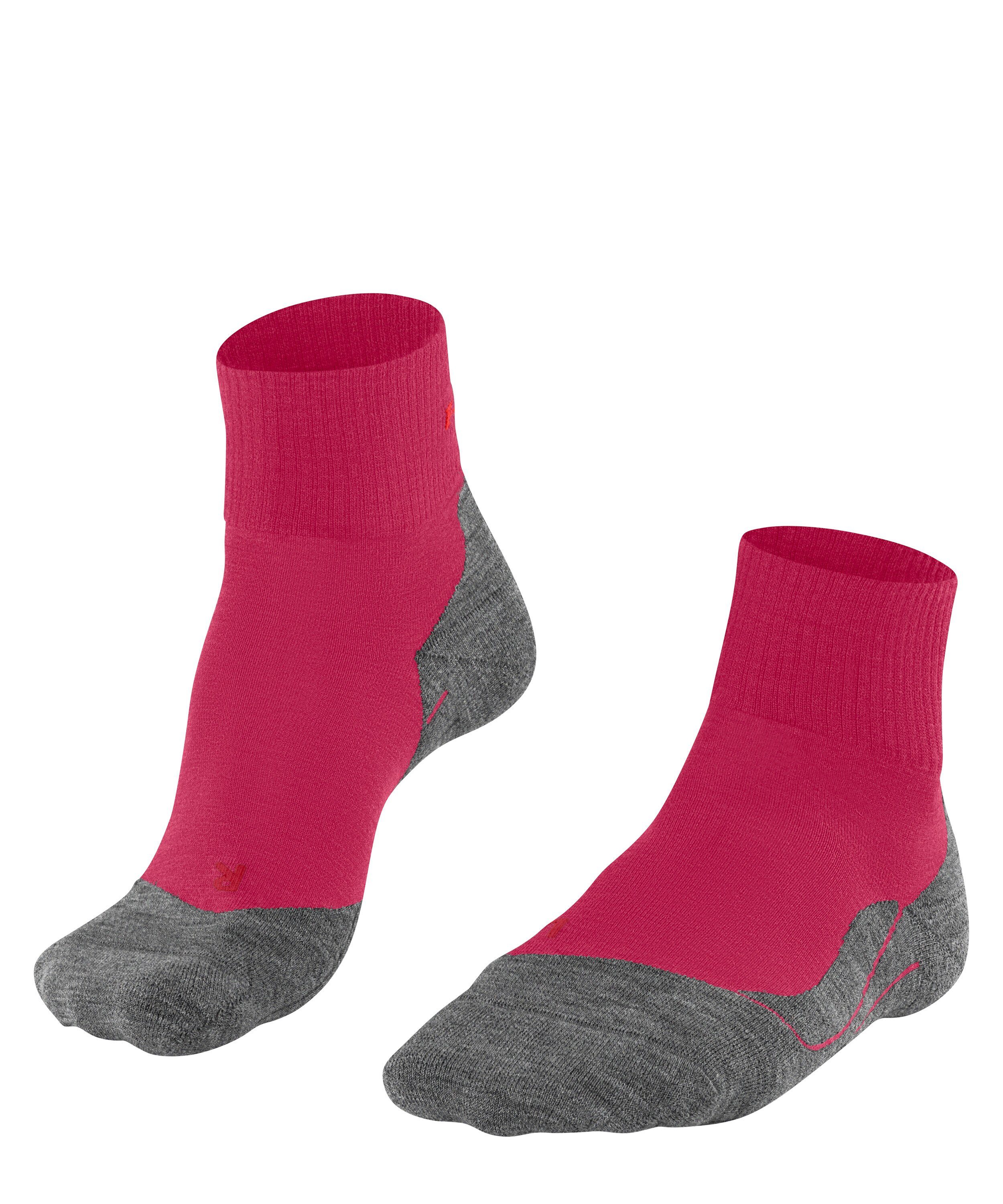 FALKE Wandersocken TK5 Wander Short (1-Paar) Leicht und bequem für Freizeitwanderungen rose (8564)