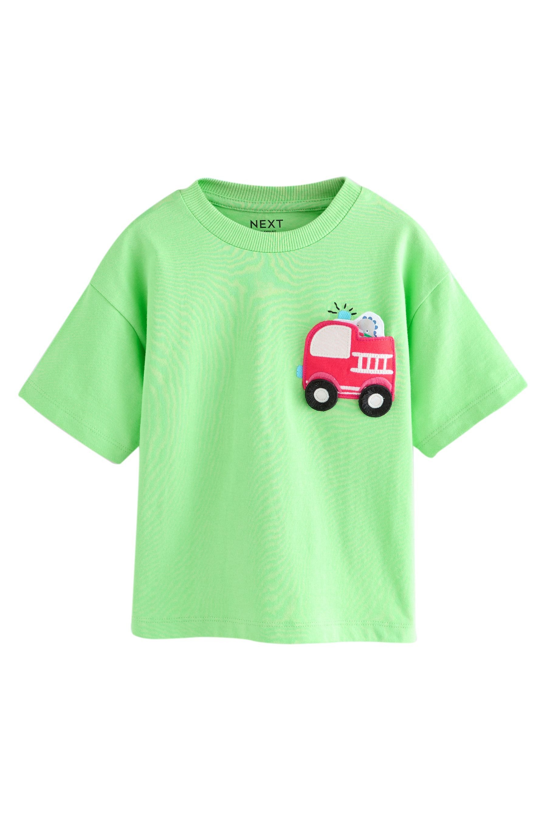 Next Trainingsshirt T-Shirt mit Interaktiv-Applikation 100 % günstig online kaufen