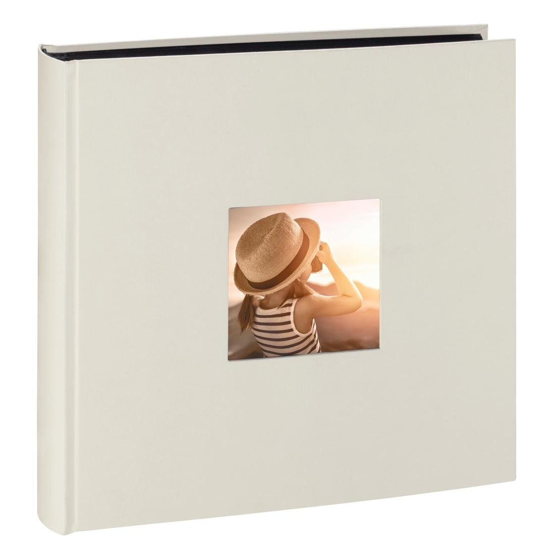Hama Fotoalbum Singo Jumbo Foto Album 30 x 30 cm, 100 schwarze Seiten