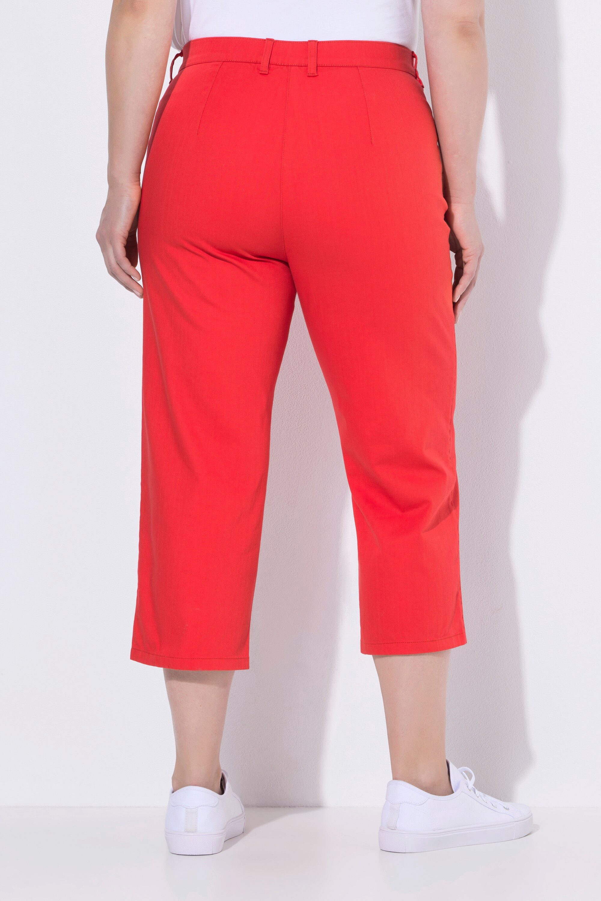 Ulla Popken 7/8-Hose 7/8-Jeans Mony Elastikbund Reißverschlusstaschen