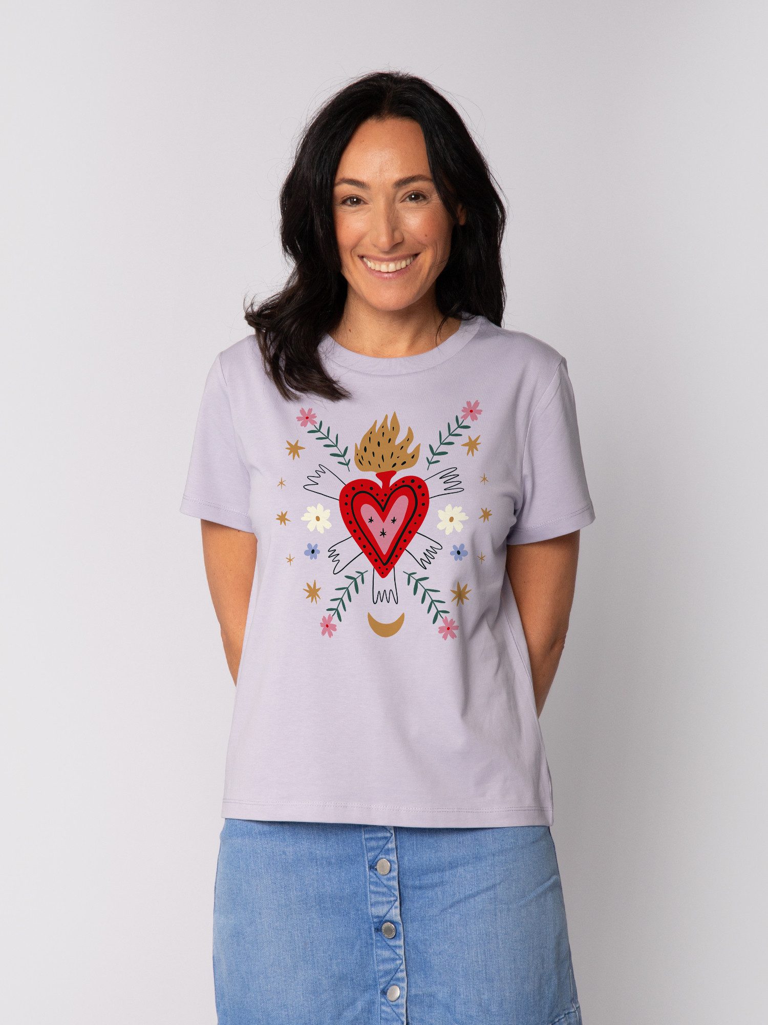 T-Shirt Love and flex