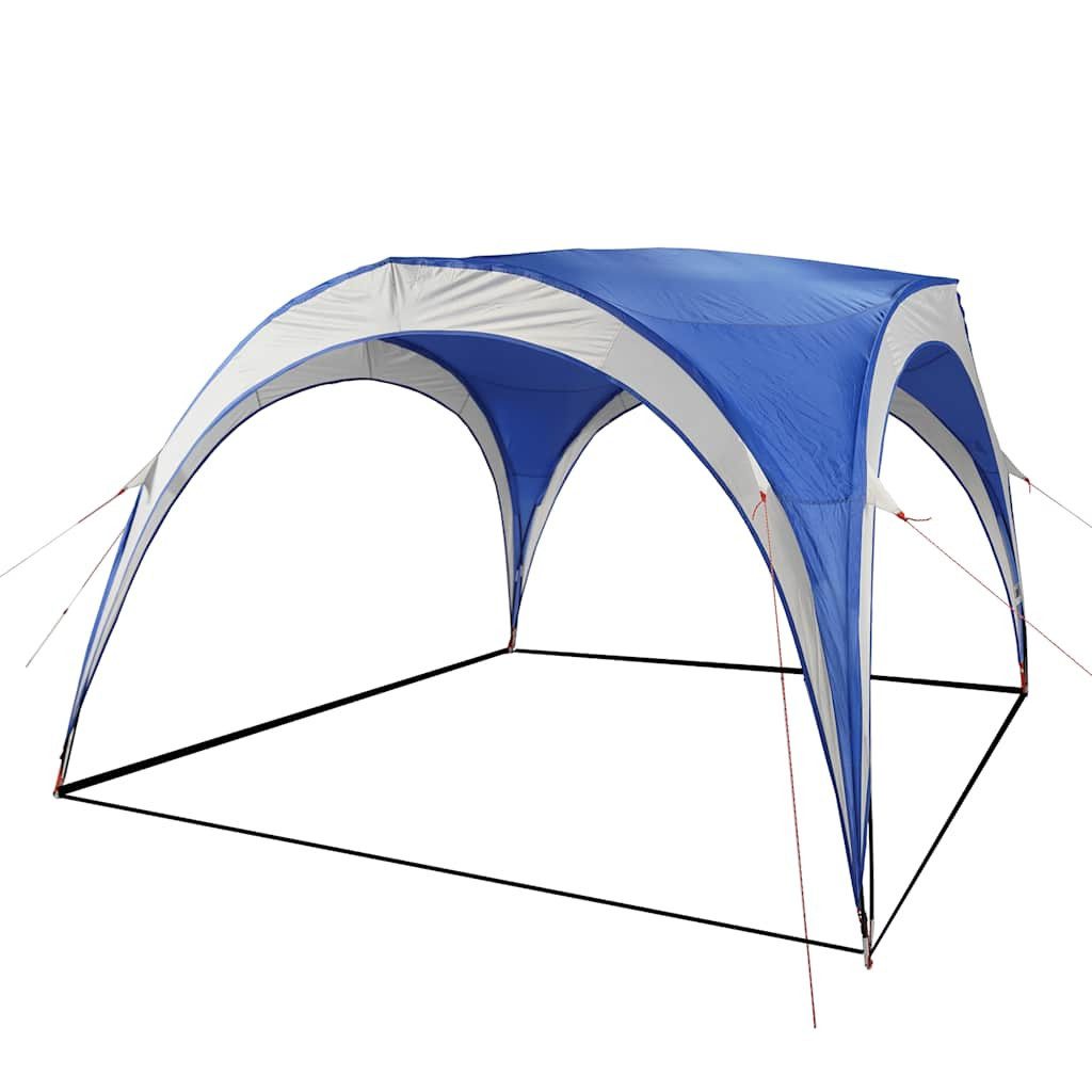 Kuppelzelt Partyzelt Blau Wasserdicht