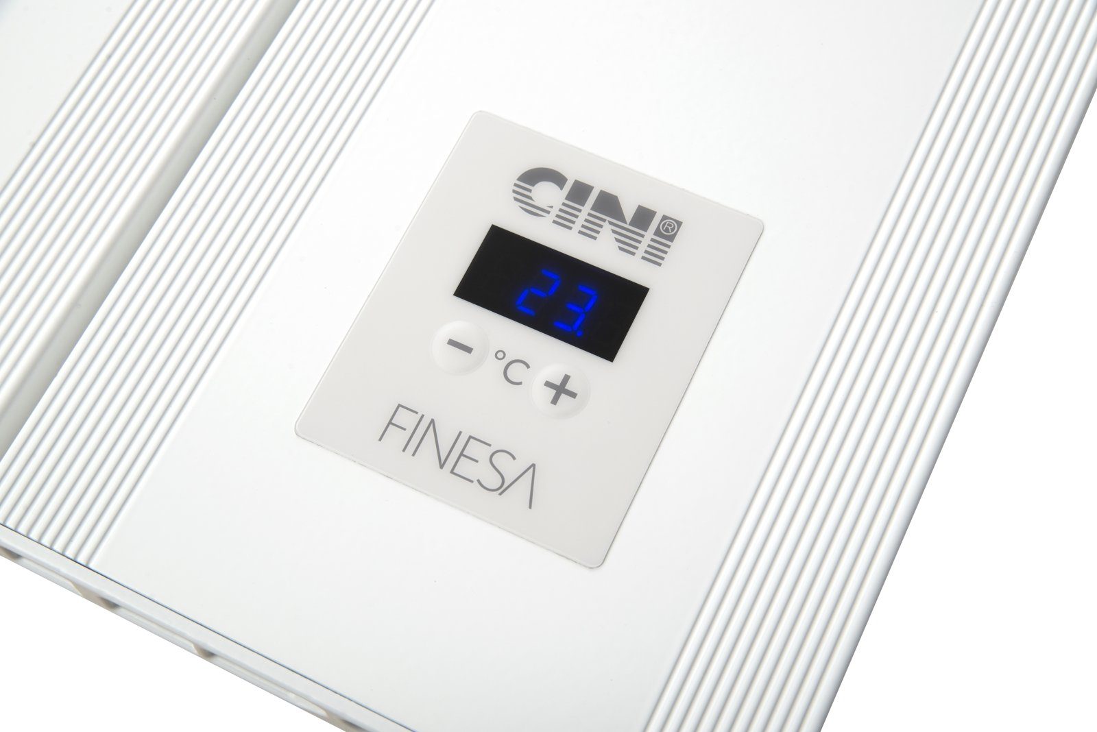 GARANTIE Wärmeabgabe Smarte Thermostat, mit Jahre 400-1200W, Badheizkörper Weiß Elektrischer 5 Finesa