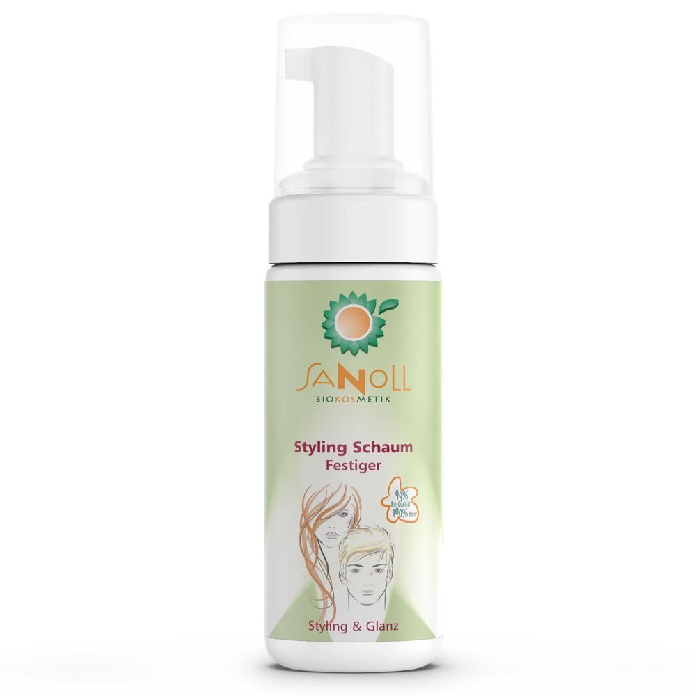 Sanoll Haarfestiger Styling Schaum-Festiger, 150 ml