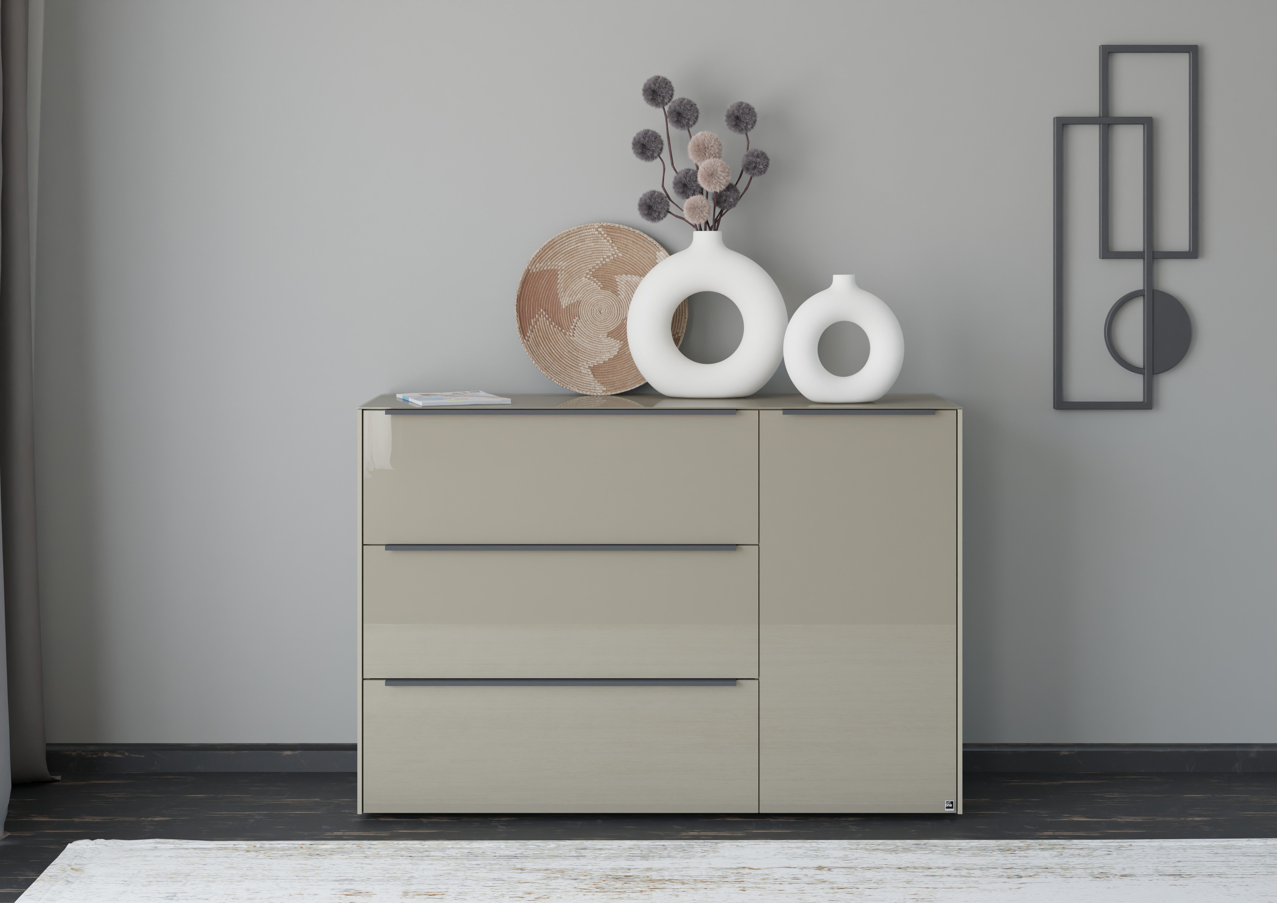 set one by Musterring Sideboard Reno (1 St), Mit Gleitern und in verschiedenen Farben erhältlich