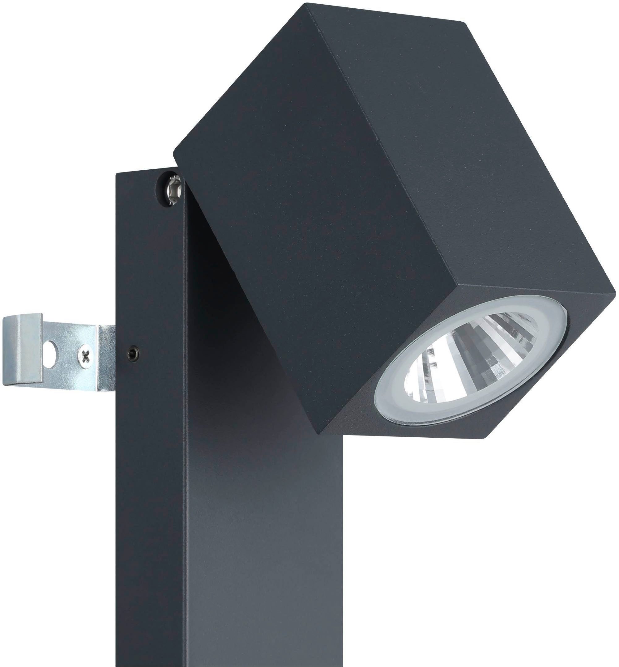 EGLO Wandleuchte Sakeda Außen-Wandlampe, Außenleuchte, Aluguss, IP44, Außenlampe, Lampe, Bewegungsmelder, LED fest integriert, Warmweiß, Wand-/Deckenleuchte - L – Bild 4 von 5