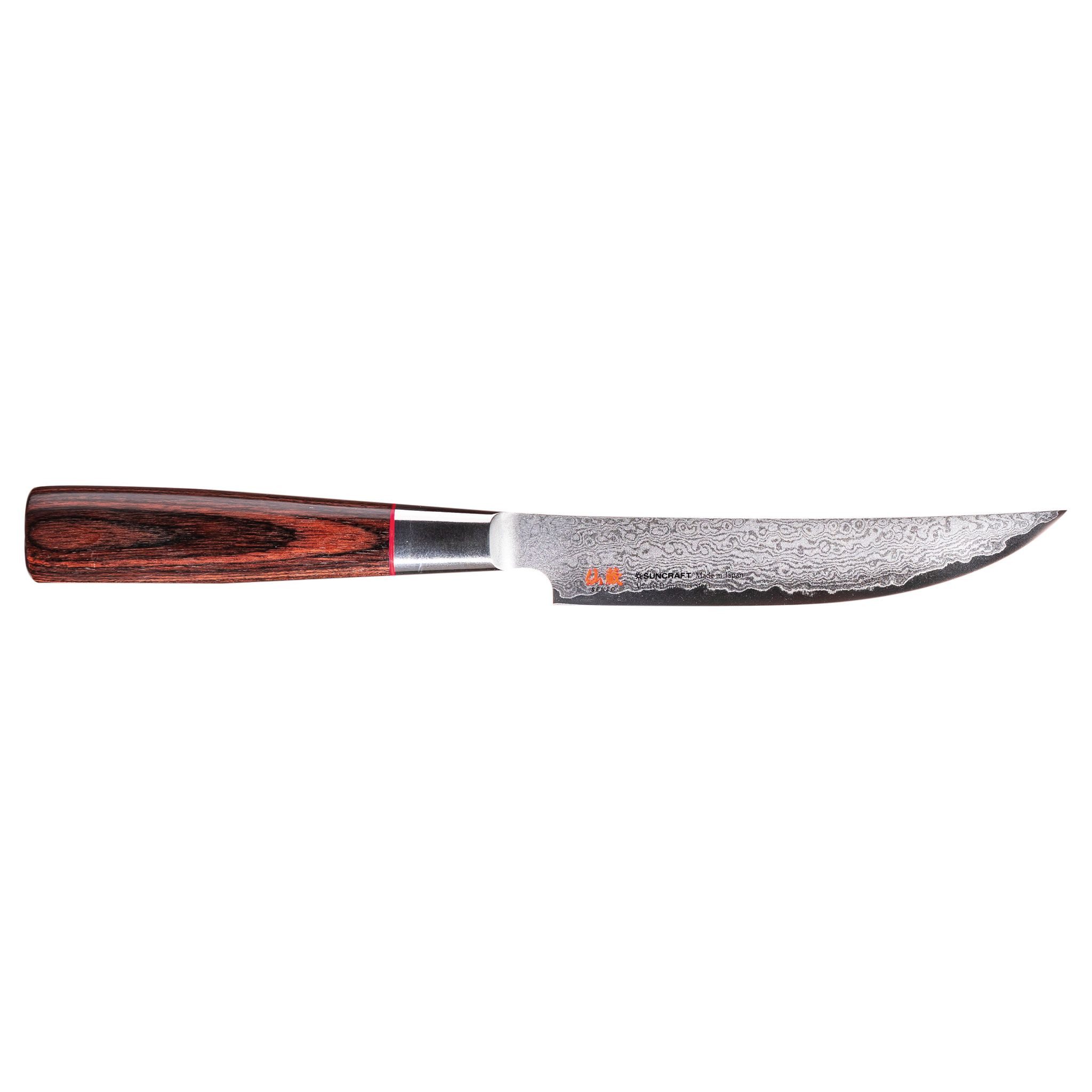 Suncraft Steakkochmesser Senzo Classic ID-10 Steakmesser 12 cm