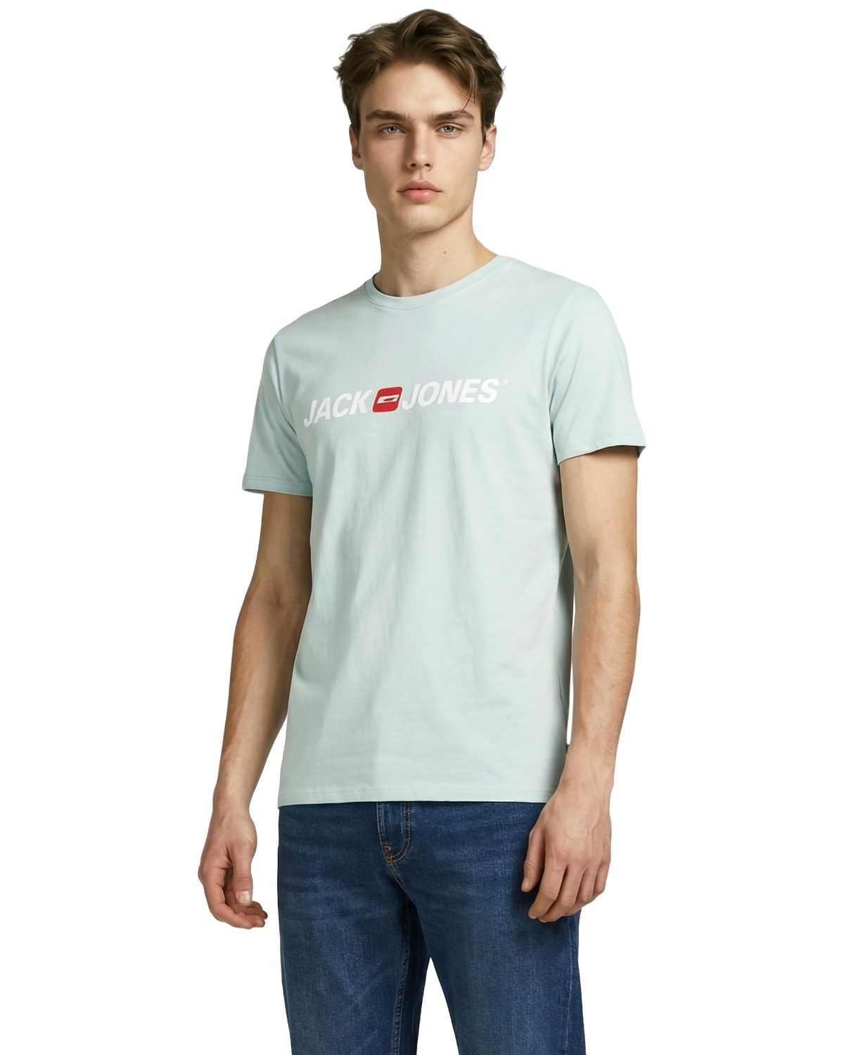 Jack & Jones Print-Shirt Bedrucktes T-Shirt aus Baumwolle (5er-Pack)