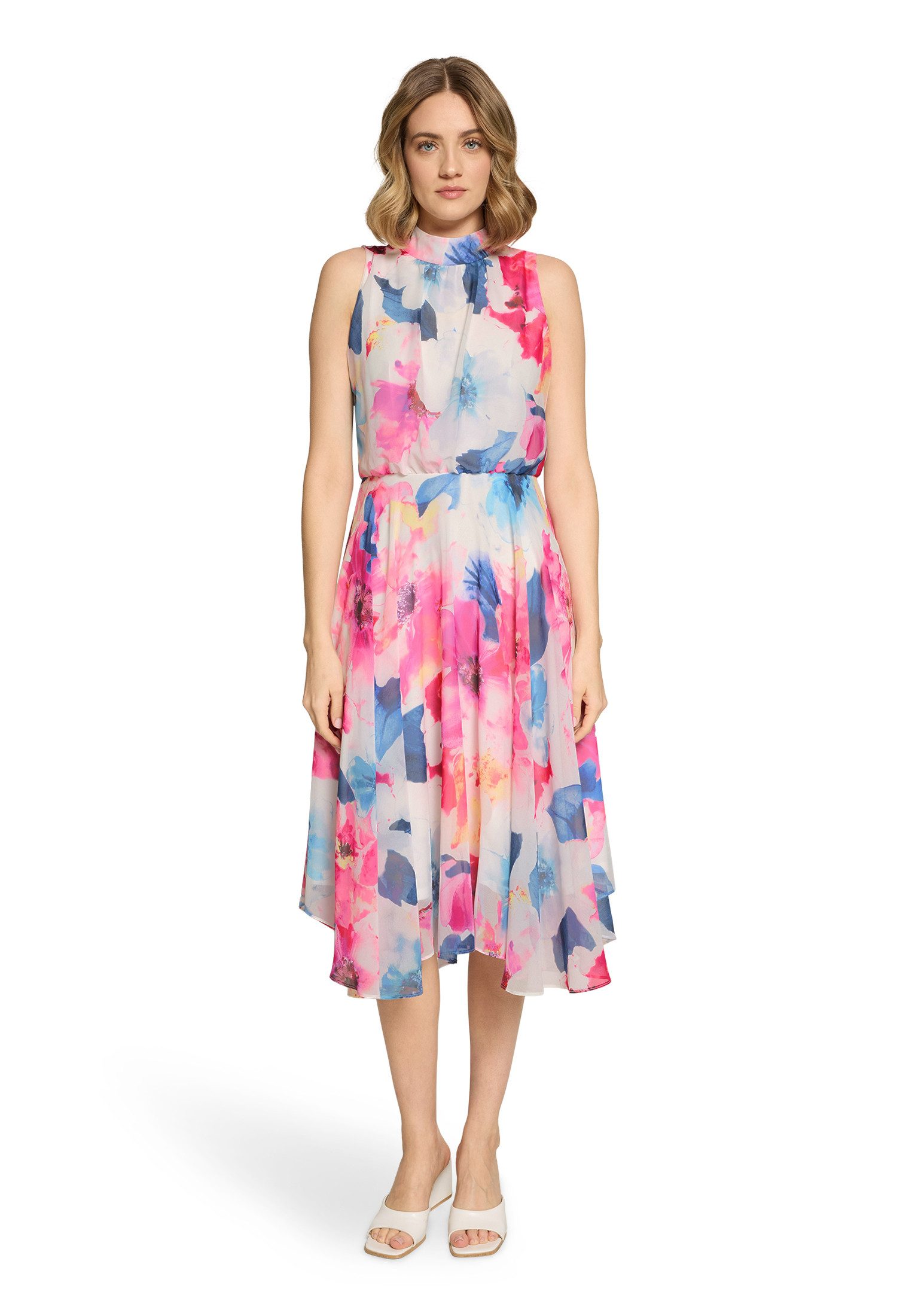 Vera Mont Chiffonkleid Damen ohne Arm
