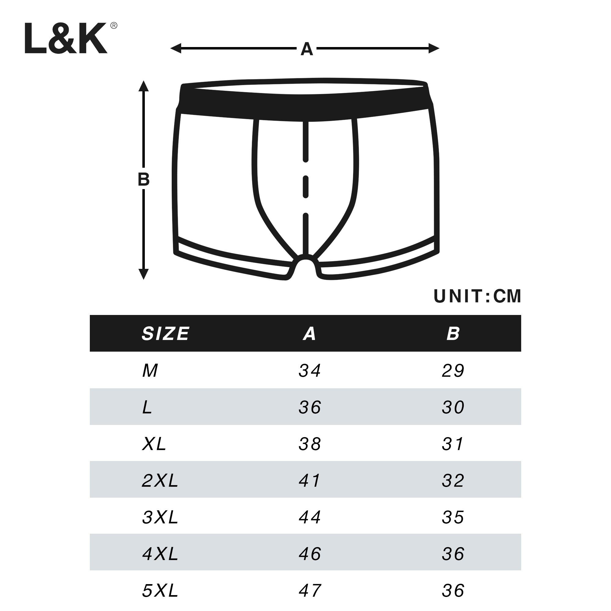 L&K Boxershorts 1102-1120 (10er-Pack) Unterhosen Herren aus Baumwolle