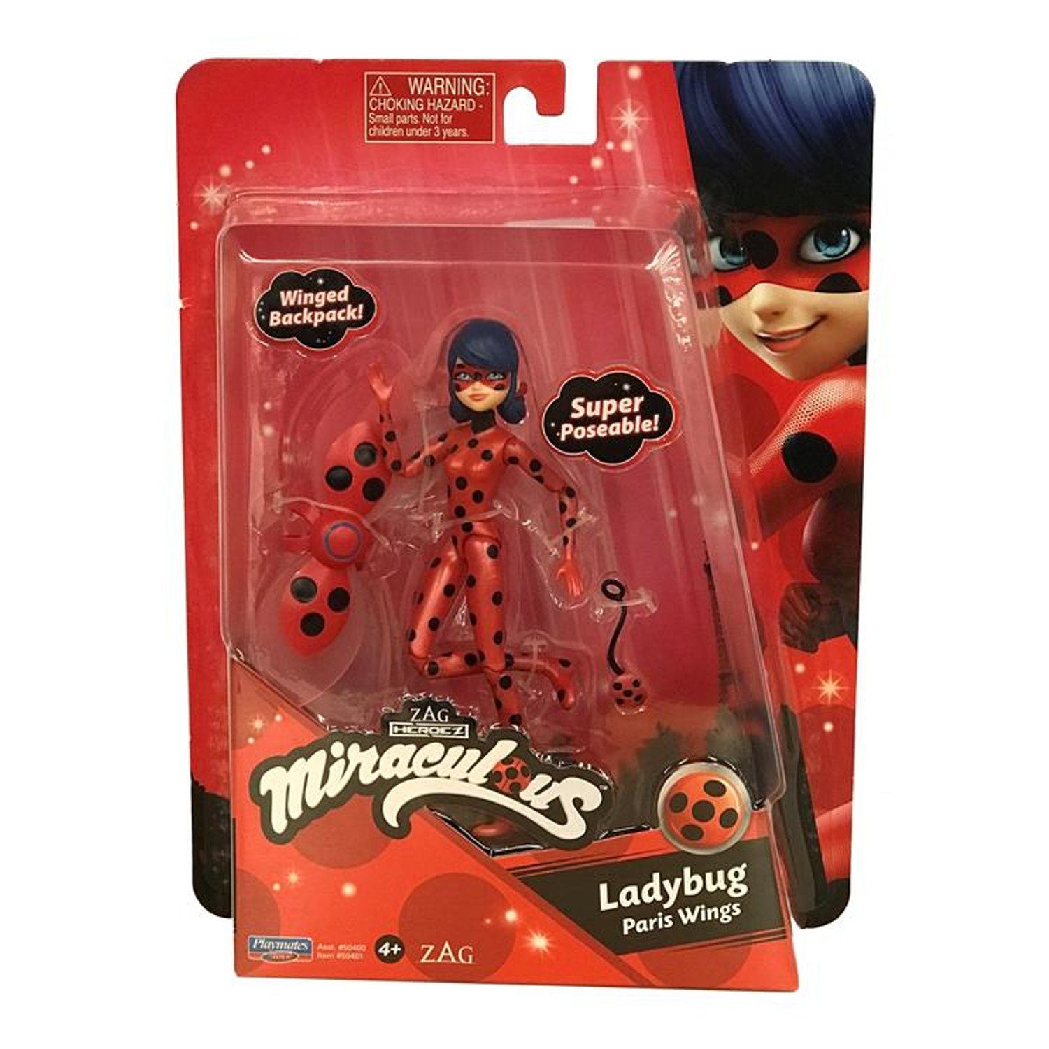 Playmates Toys Spielfigur, Miraculous Marienkäfer Ladybug