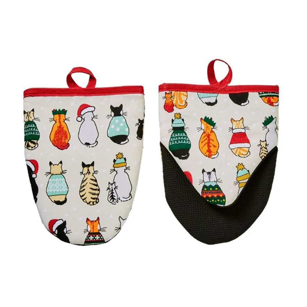 Ulster Weavers Topfhandschuhe Cats in Waiting Christmas, (Set, 2-tlg., 2-te günstig online kaufen