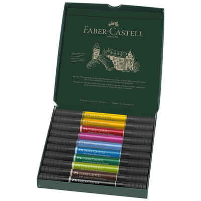 Faber-Castell Künstlerstift Faber-Castell PAP Dual Marker Tuschestift - 10er Etui