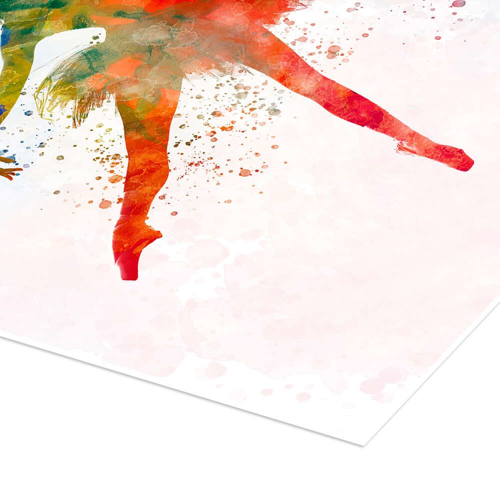 Posterlounge Wandbild Balletttänzerin VIII, nobelart, erhältlich als Poster, Leinwandbild, Wandsticker oder Acrylglasbild