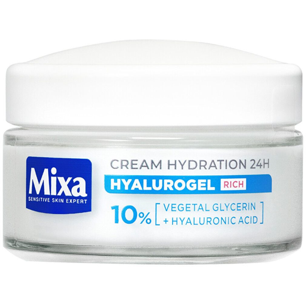 Mixa Tagescreme Intensive feuchtigkeitsspendende Tagescreme hyalurogel Rich Cream 50ml