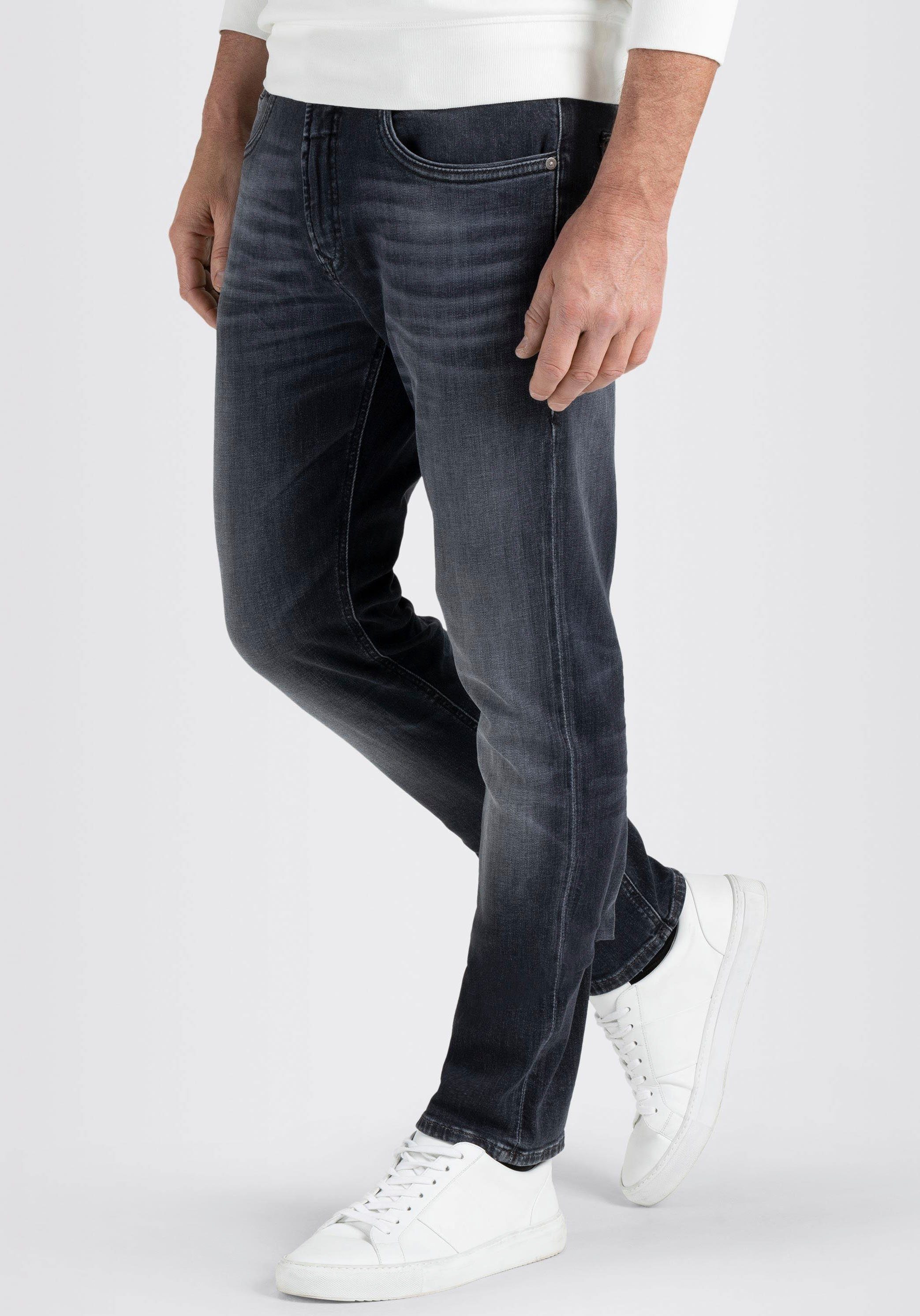 Stretch mit Arne MAC Straight-Jeans hoher Denim Elastizität Pipe,