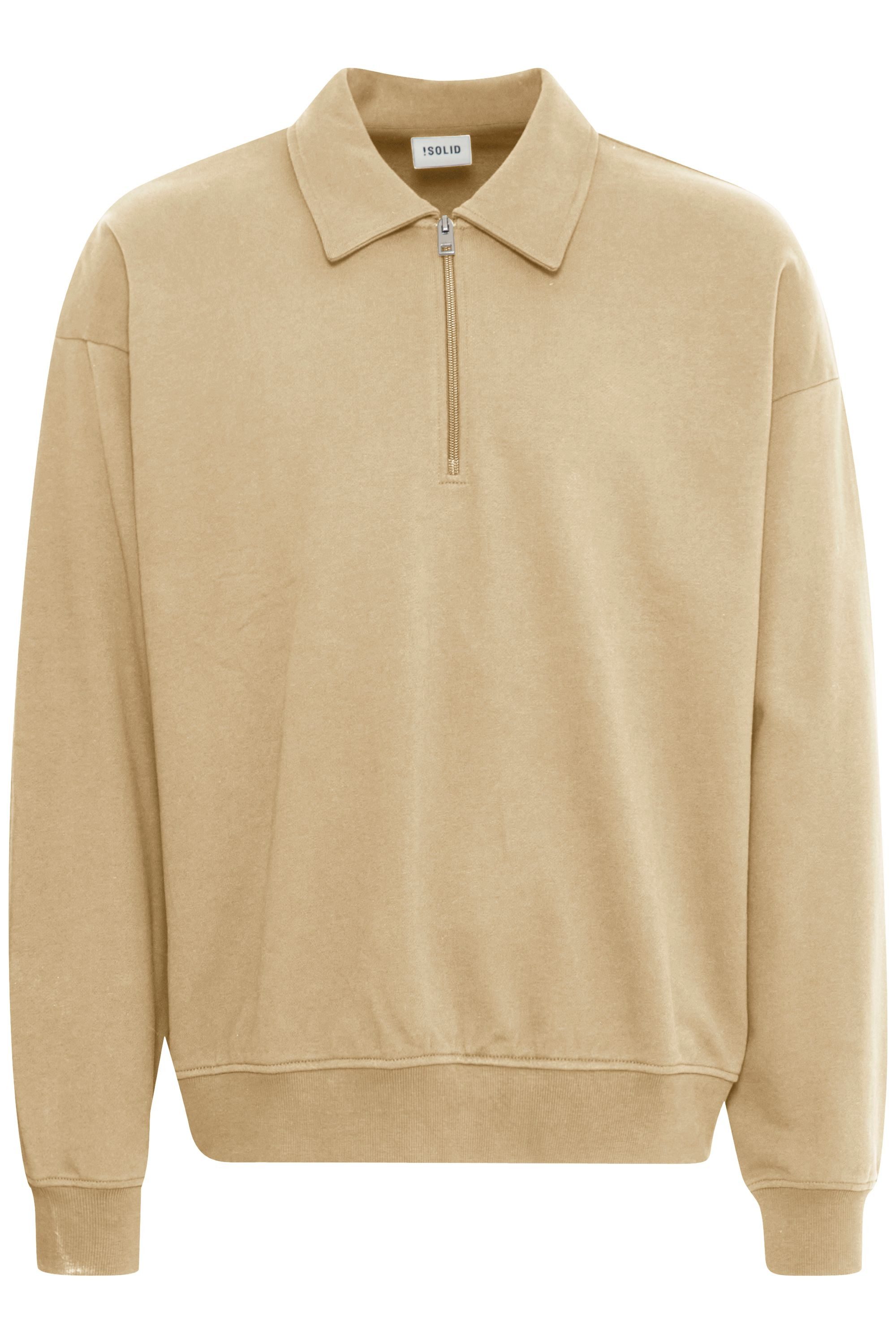 !Solid Polokragenpullover SDOWNEY modisches Sweatshirt günstig online kaufen