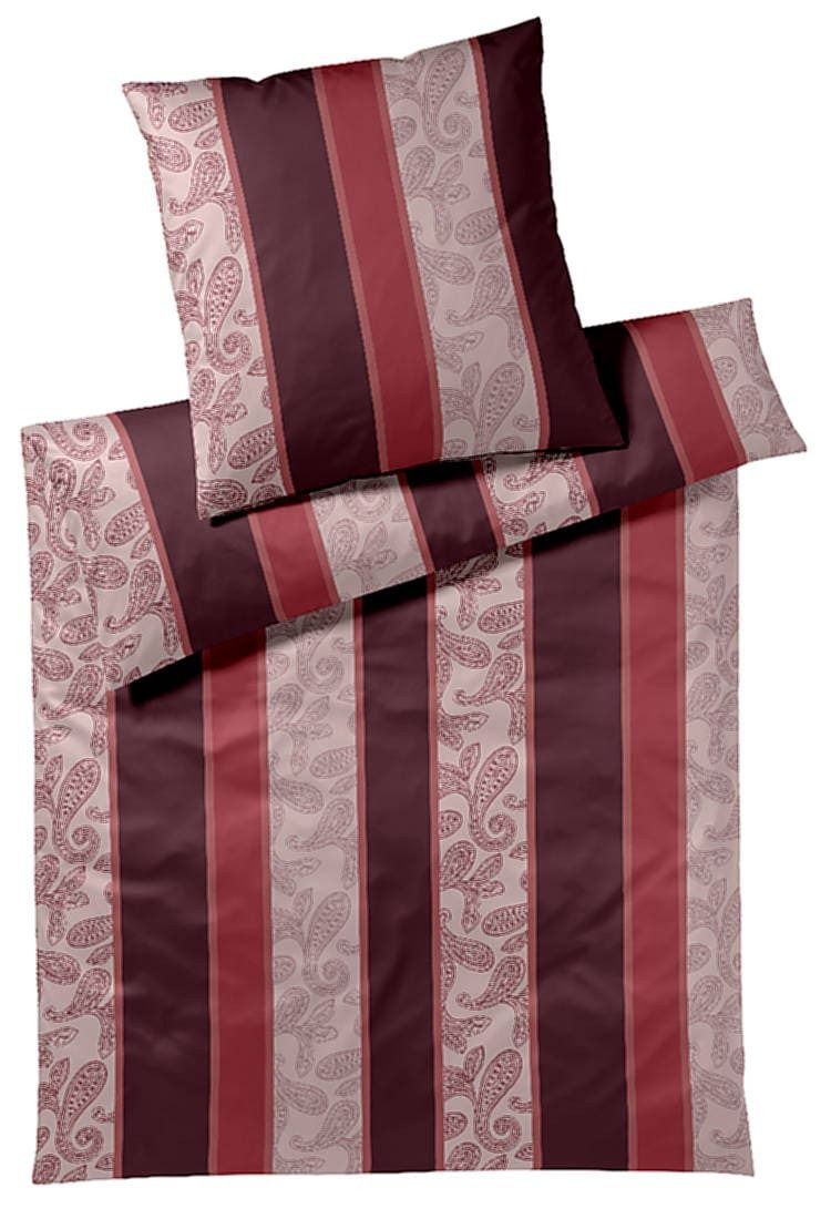 JOOP! Bettwäsche Paisley Stripes, 100% Baumwolle in Comfort-Satin Qualität