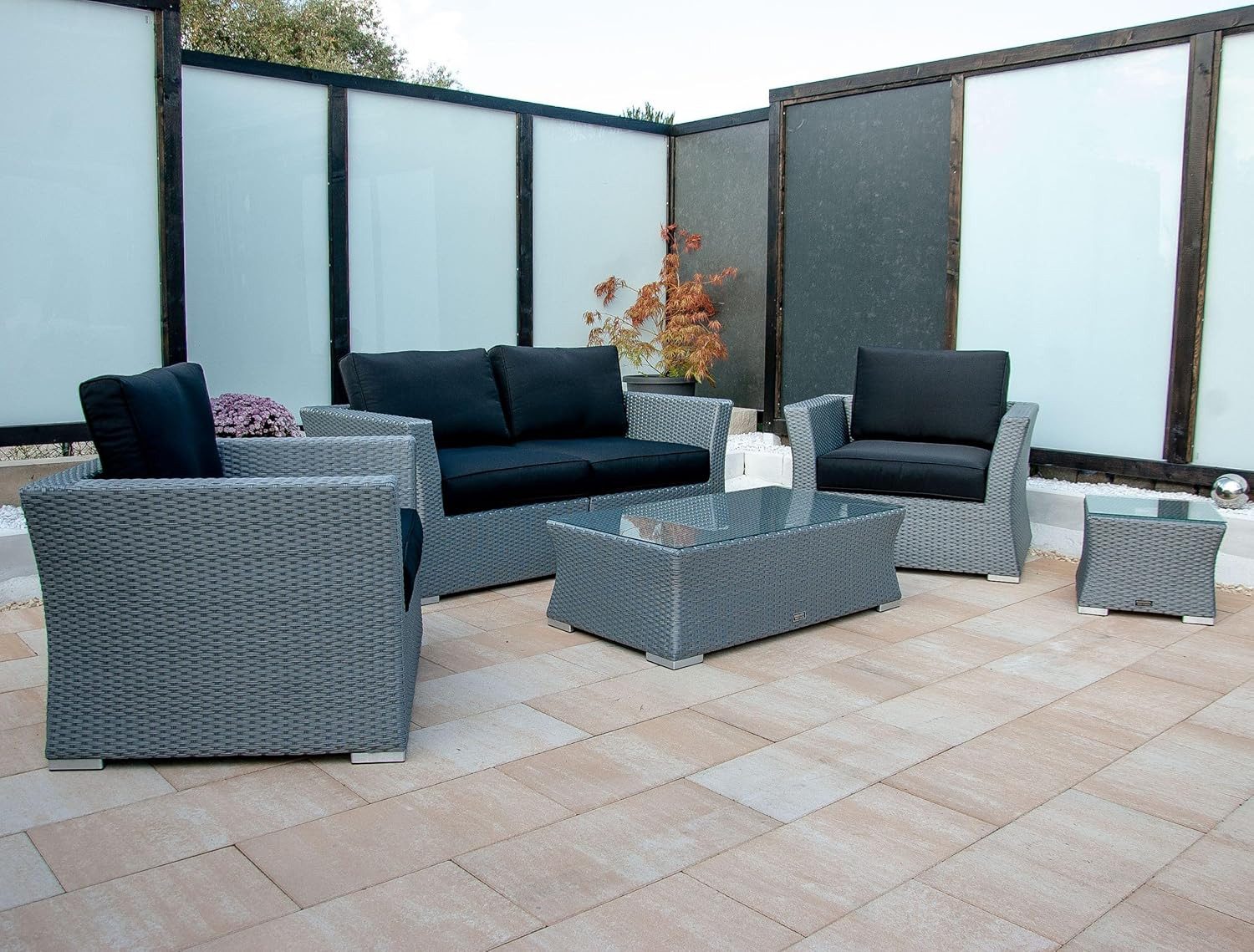 Ragnarök Möbel-Design Gartenlounge-Set Gartenlounge Set