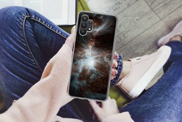 MuchoWow Handyhülle Galaxie - Planet - Sterne, Handyhülle Samsung Galaxy A32 5G, Smartphone-Bumper, Print, Handy