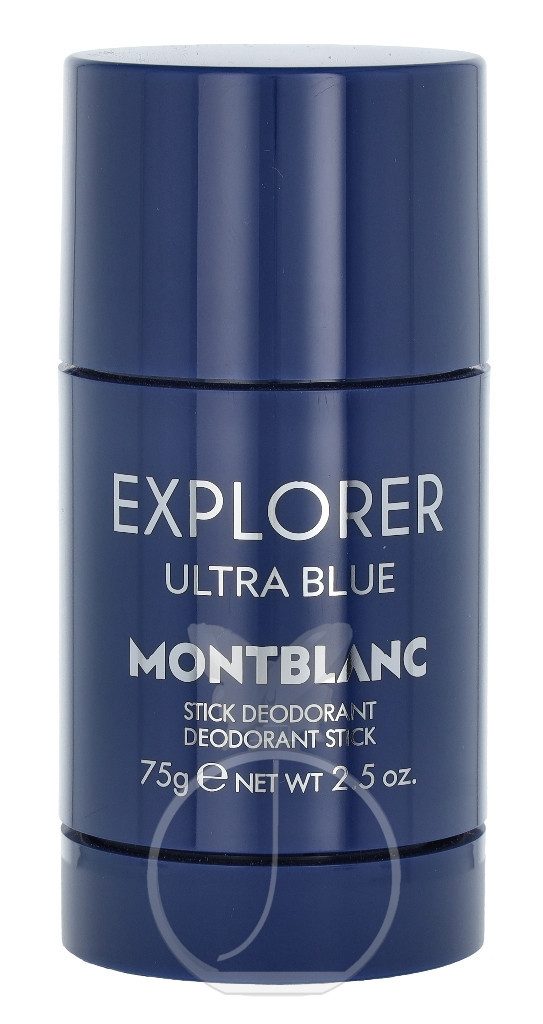 MONTBLANC Deo-Stift MONTBLANC Explorer Ultra Blue Deostick 75 g, Packung