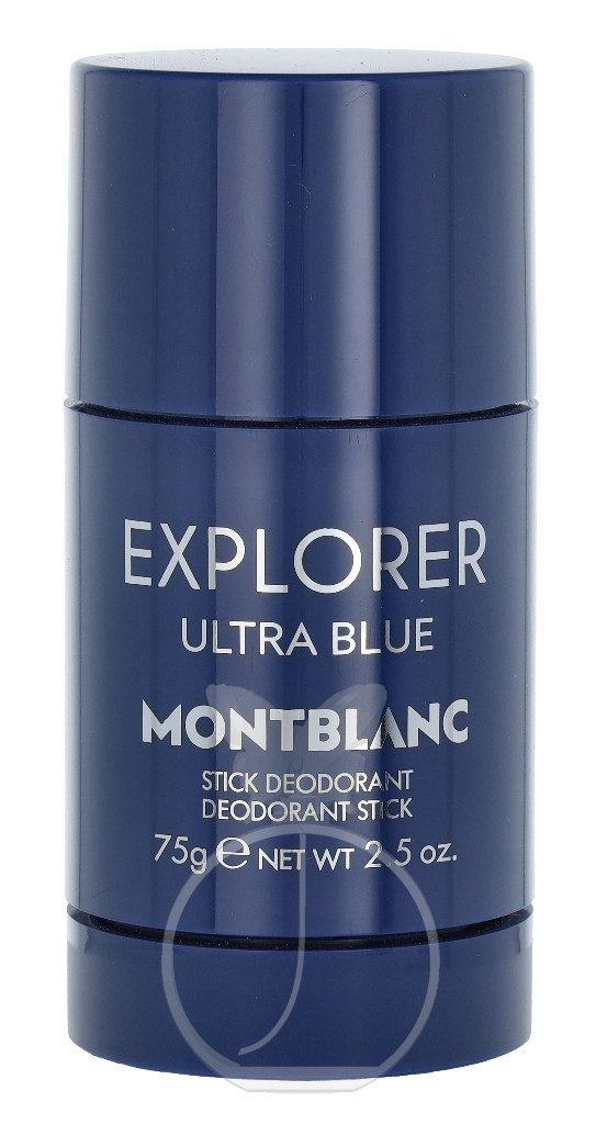 MONTBLANC Deo-Stift MONTBLANC Explorer Ultra Blue Deostick 75 g, Packung