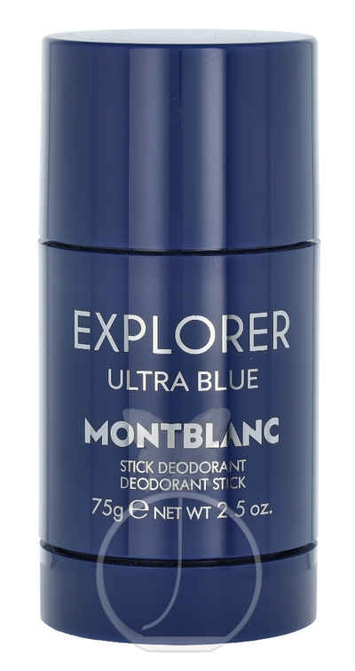 MONTBLANC Deo-Stift MONTBLANC Explorer Ultra Blue Deostick 75 g, Packung