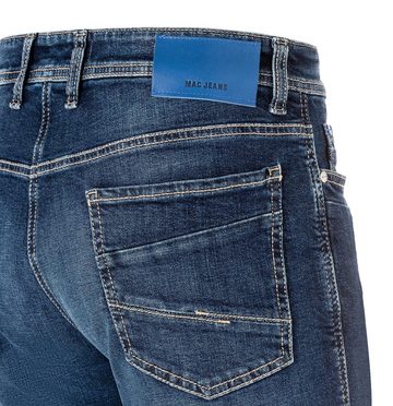 MAC 5-Pocket-Jeans MAC GARVIN SHORT dark blue 3D wash 6694-00-1980 H777
