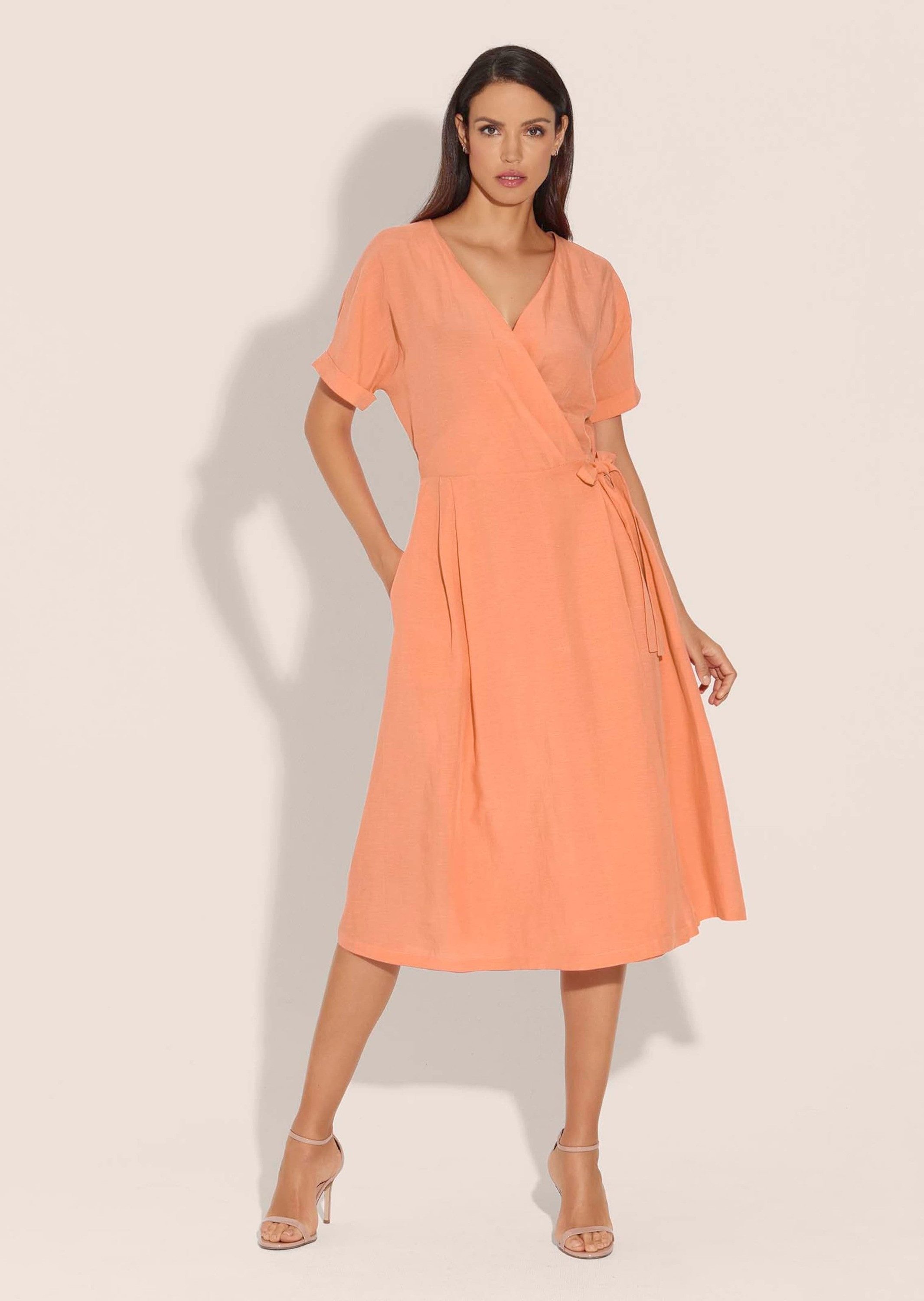 MADELEINE Midikleid Kleid mit eingearbeiteten Taschen günstig online kaufen