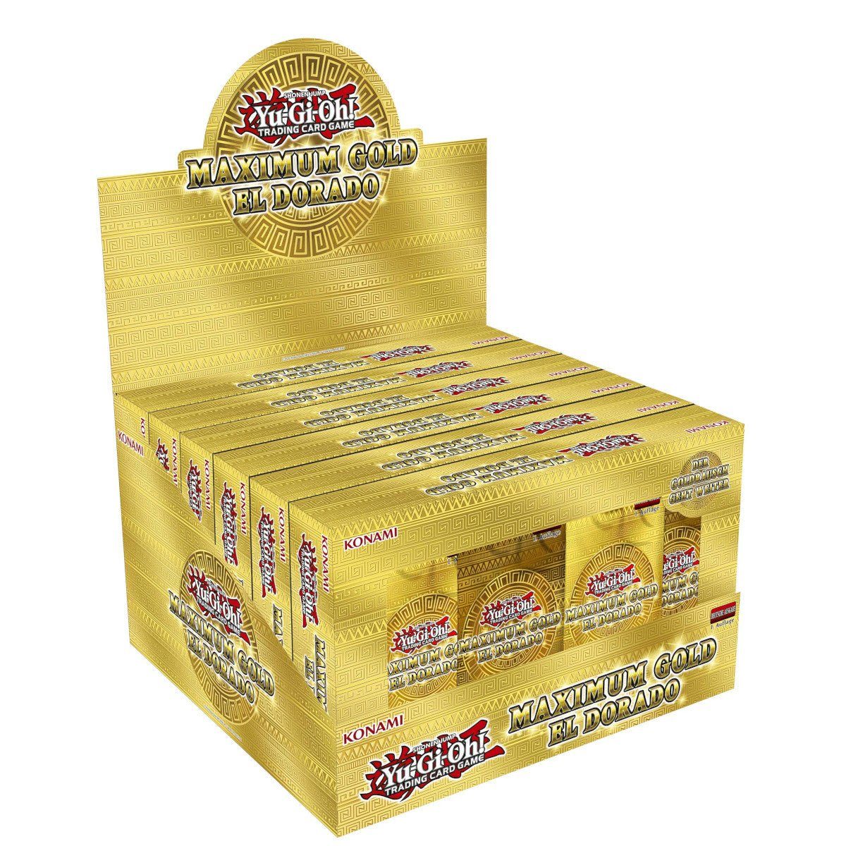 Yu-Gi-Oh Sammelkarte Maximum Gold: El Dorado Display, Englisch
