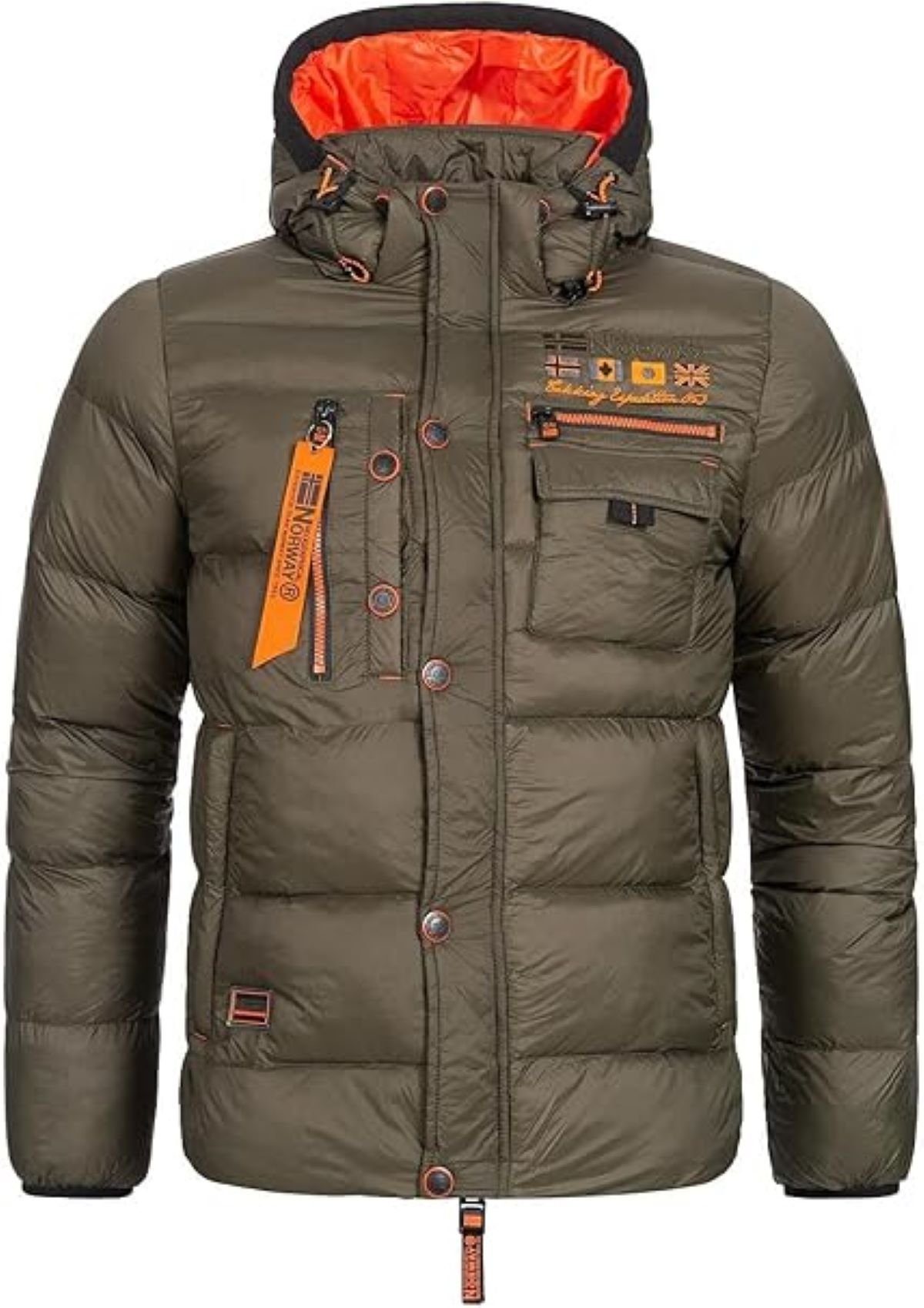 Geographical Norway Winterjacke Herren Outdoor Jacke CITERNIER (Packung, 1-St., S Bis 7XL) Warm gefüttert