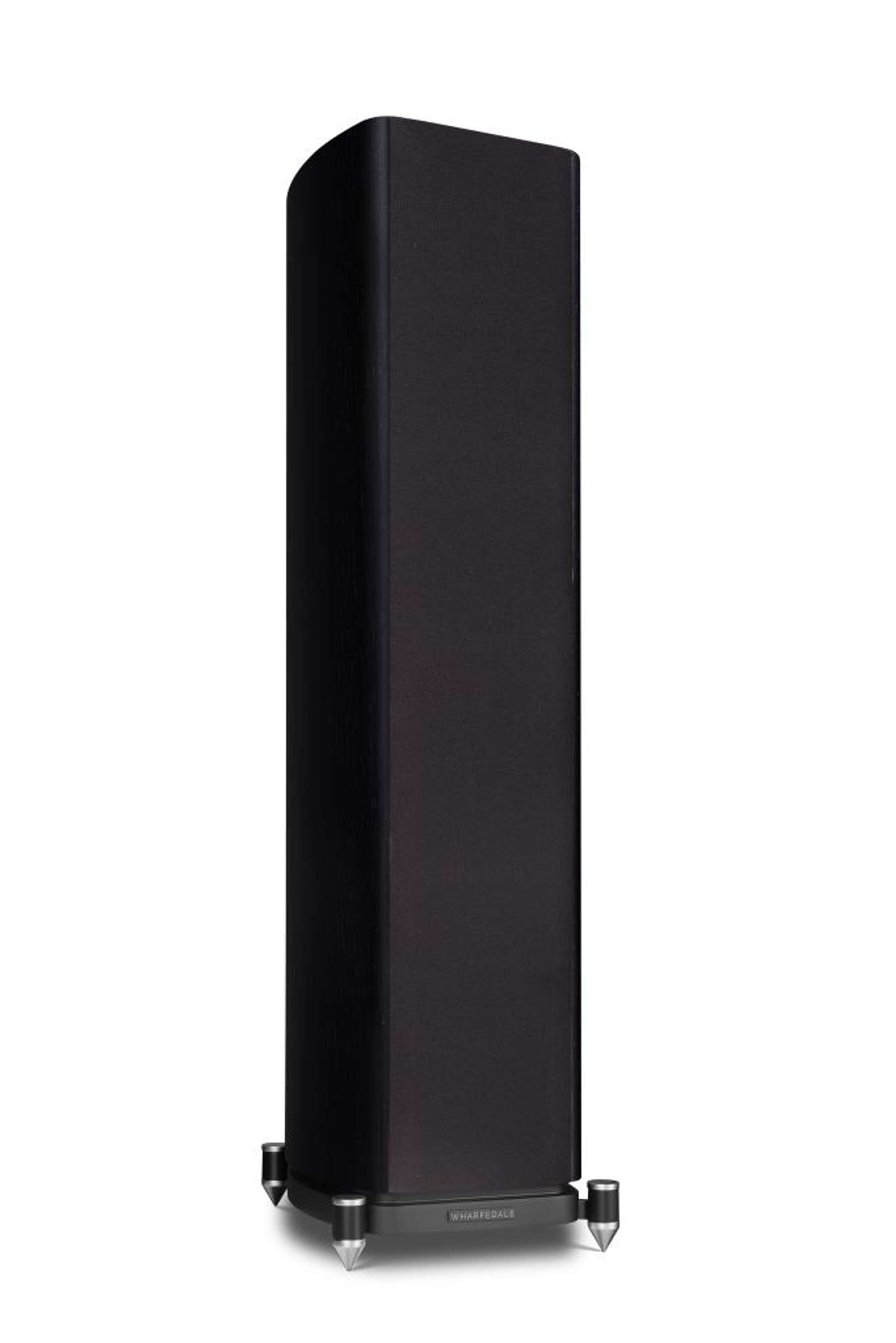 WHARFEDALE   EVO 4.3 Stand-Lautsprecher (wandnahe Aufstellung Sockel) durch Bassreflex im schwarz möglich