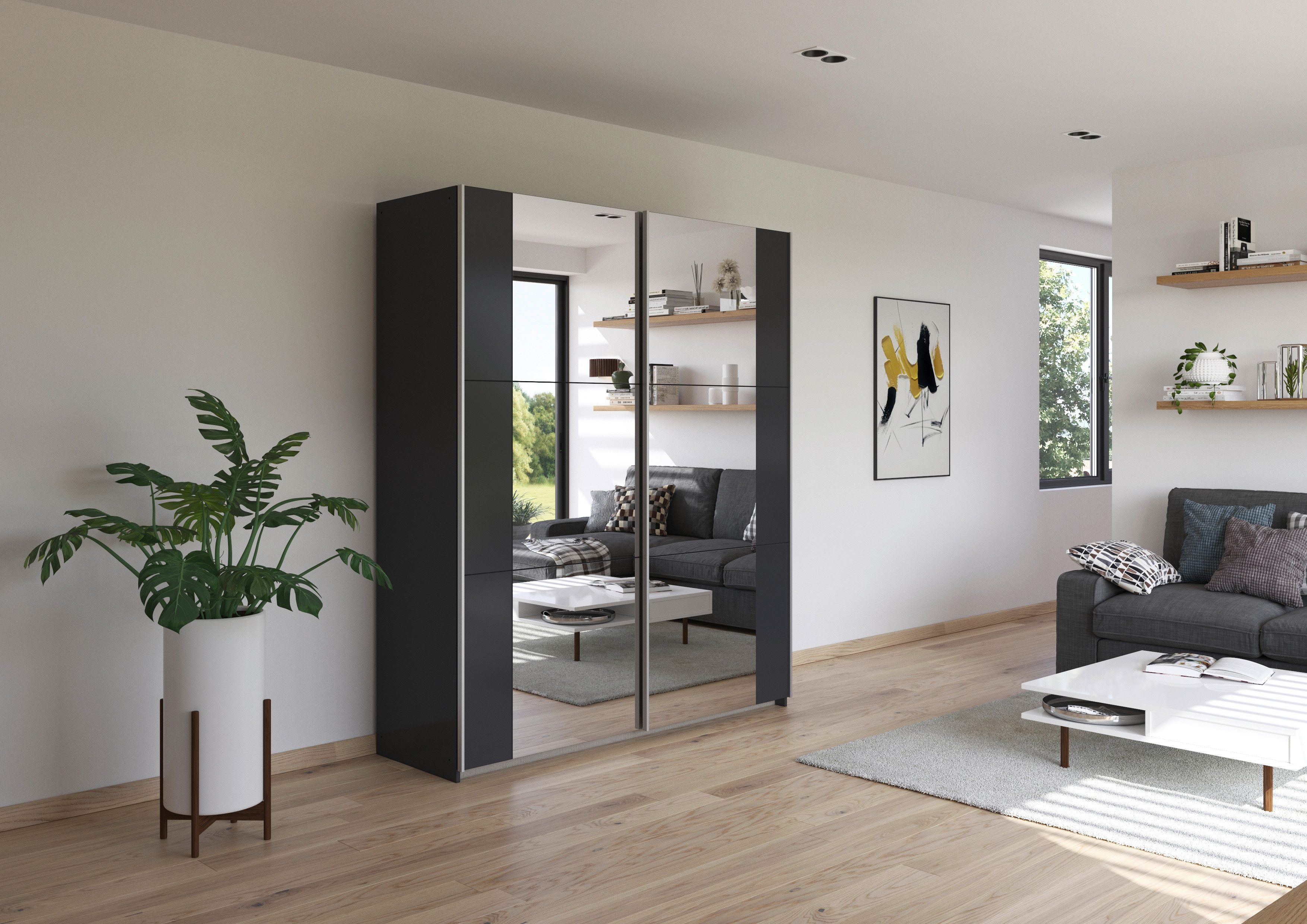rauch Schwebetürenschrank Kleiderschrank Drehtürenschrank Schrank Garderobe günstig online kaufen