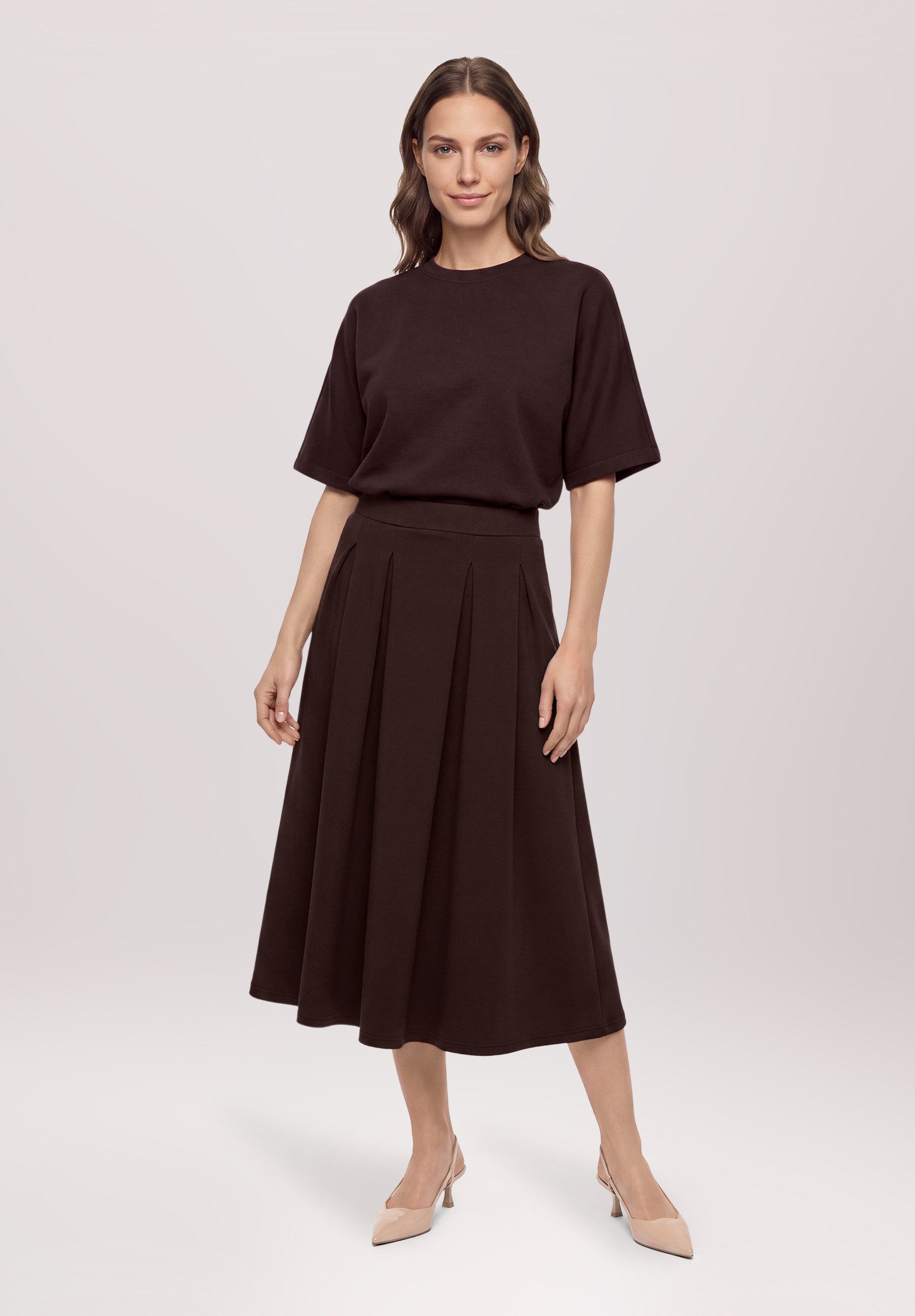 Vera Mont Maxirock Damen mit Gummizug