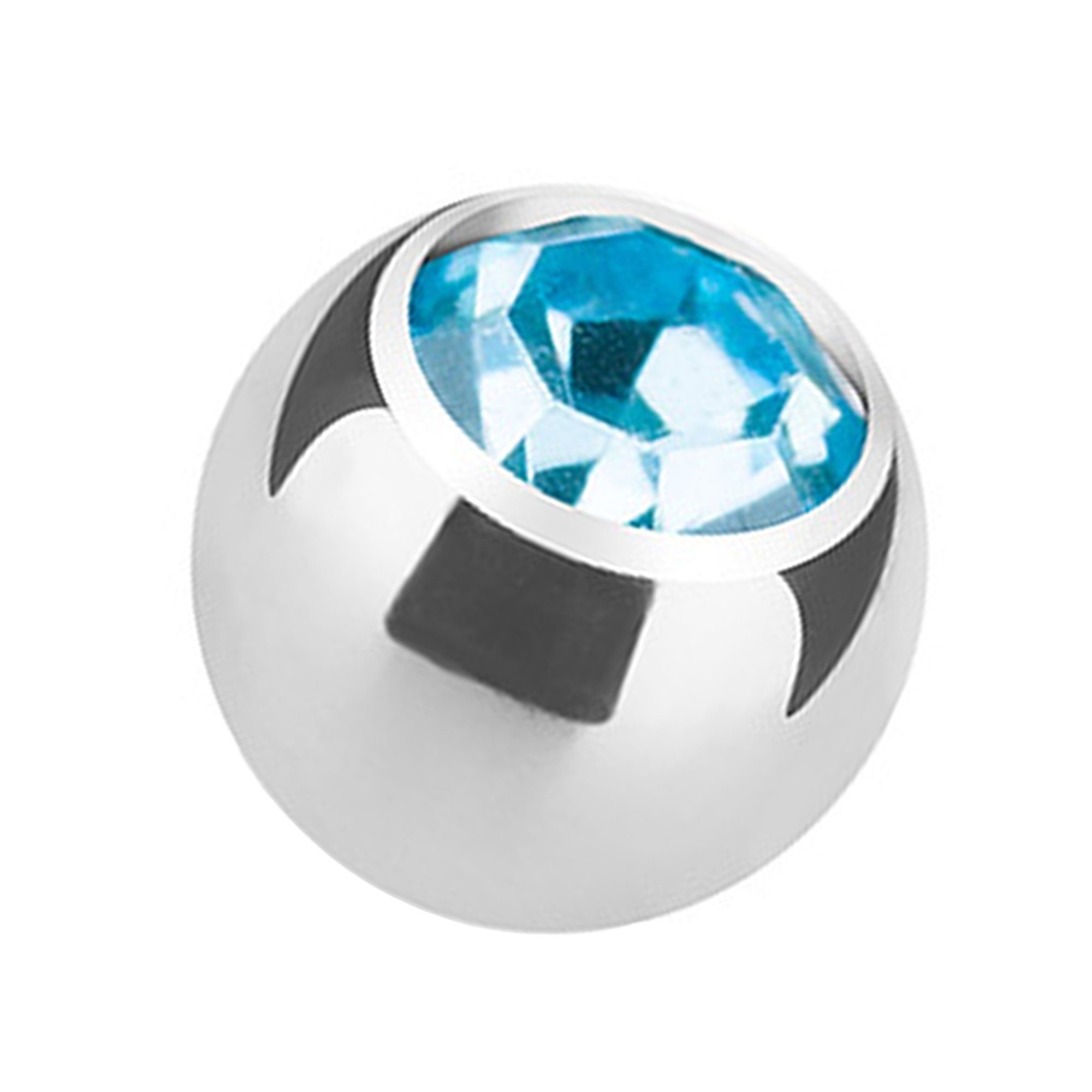 Taffstyle Piercing-Set Piercing Ersatz Schraubkugel Silber günstig online kaufen