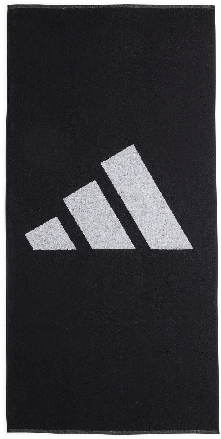 adidas Sportswear Badetuch 3BAR TOWEL LARG BLACK/WHITE günstig online kaufen