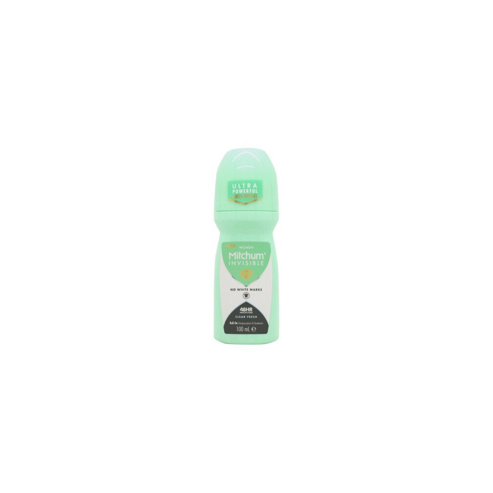Mitchum Deo-Roller Women Invisible Clear Fresh Roll On 100 ml