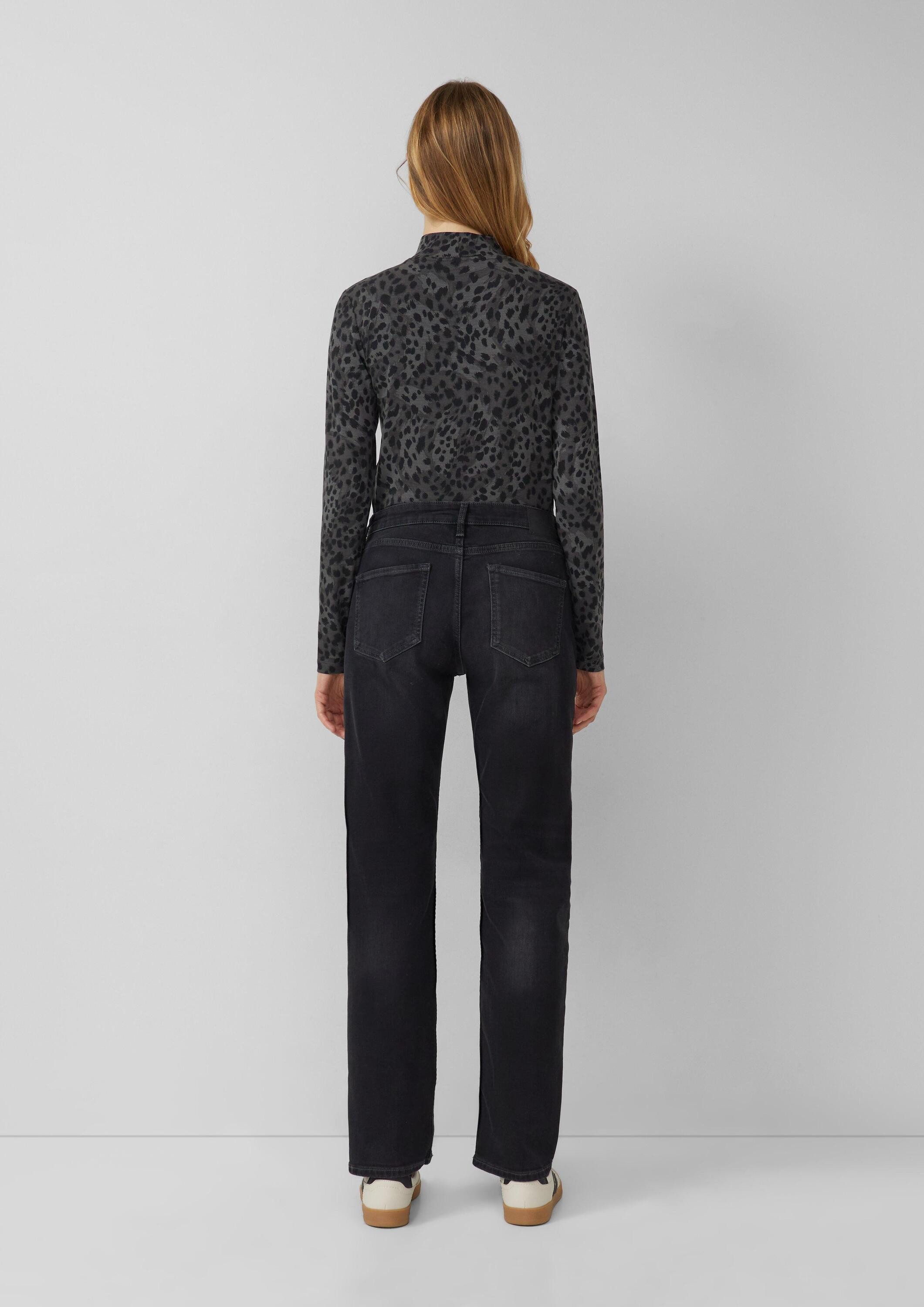 s.Oliver Langarmshirt T-Shirt Slim Fit Jerseyshirt günstig online kaufen