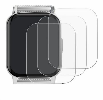 Savvies Schutzfolie für Banlvs Smartwatch 1.85", Displayschutzfolie, 6 Stück, Folie klar