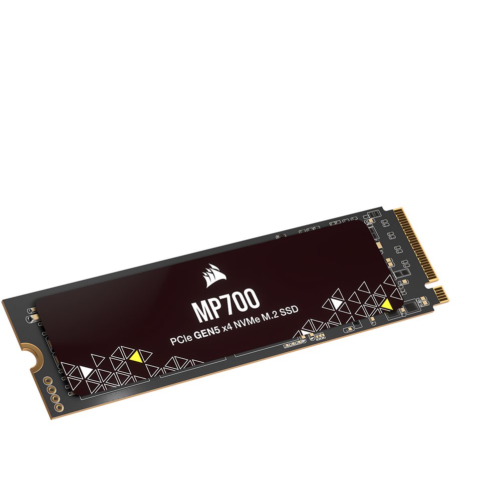 Corsair MP700 1TB SSD interne SSD 9500,00 MB/S Lesegeschwindigkeit, 8500,00  MB/S Schreibgeschwindigkeit, Gen5-Performance unterstützt durch NVMe 2.0,  Schlanker M.2 2280-Formfaktor