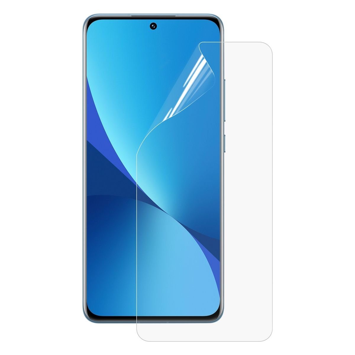 Wigento Handyhülle Für Xiaomi 13 Full Screen Protector Hydrogel LCD Display Schutz Folie